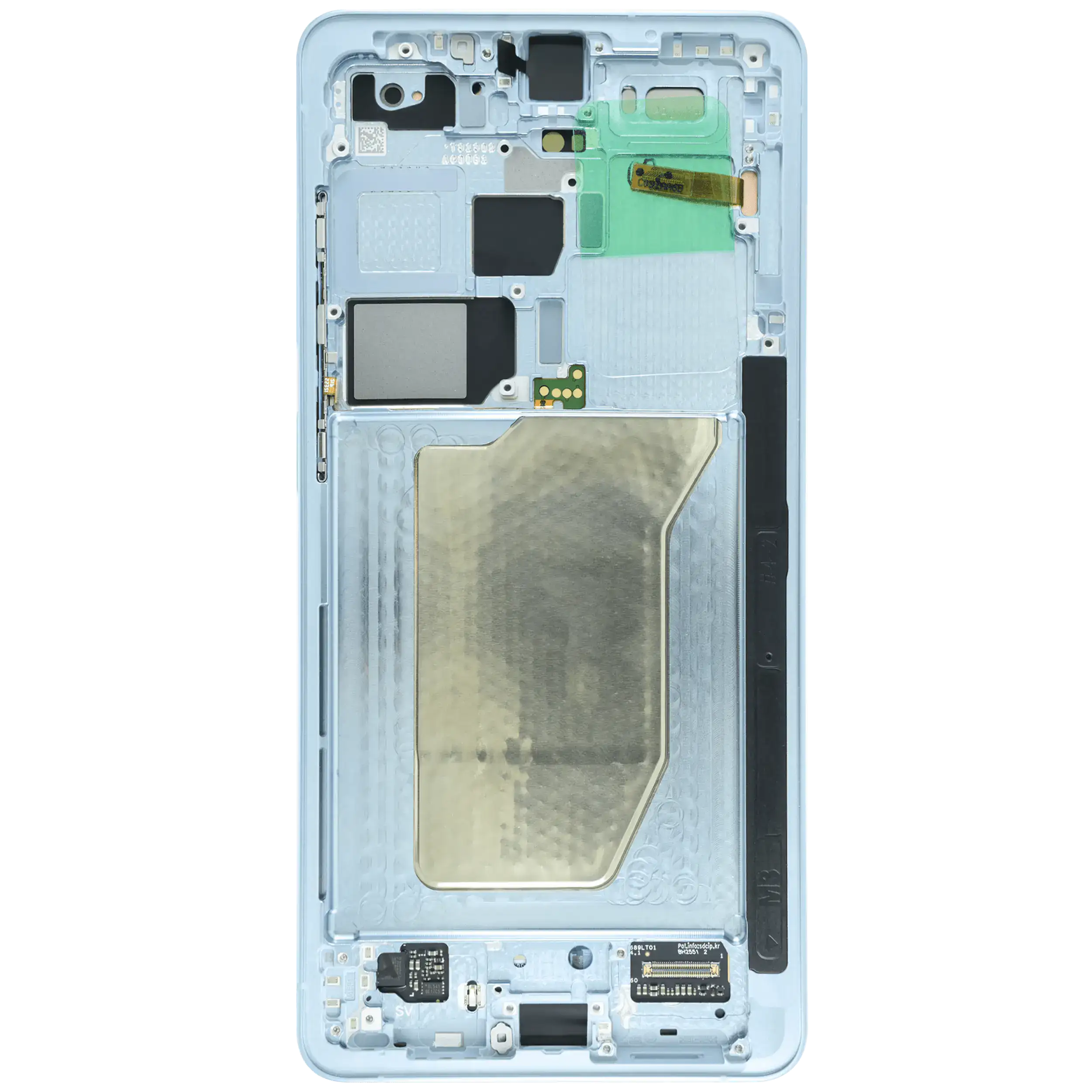 OLED-Display mit Rahmen für Samsung Galaxy S26 Ultra 5G (US & International) (Refurbished) (Sky Blue)