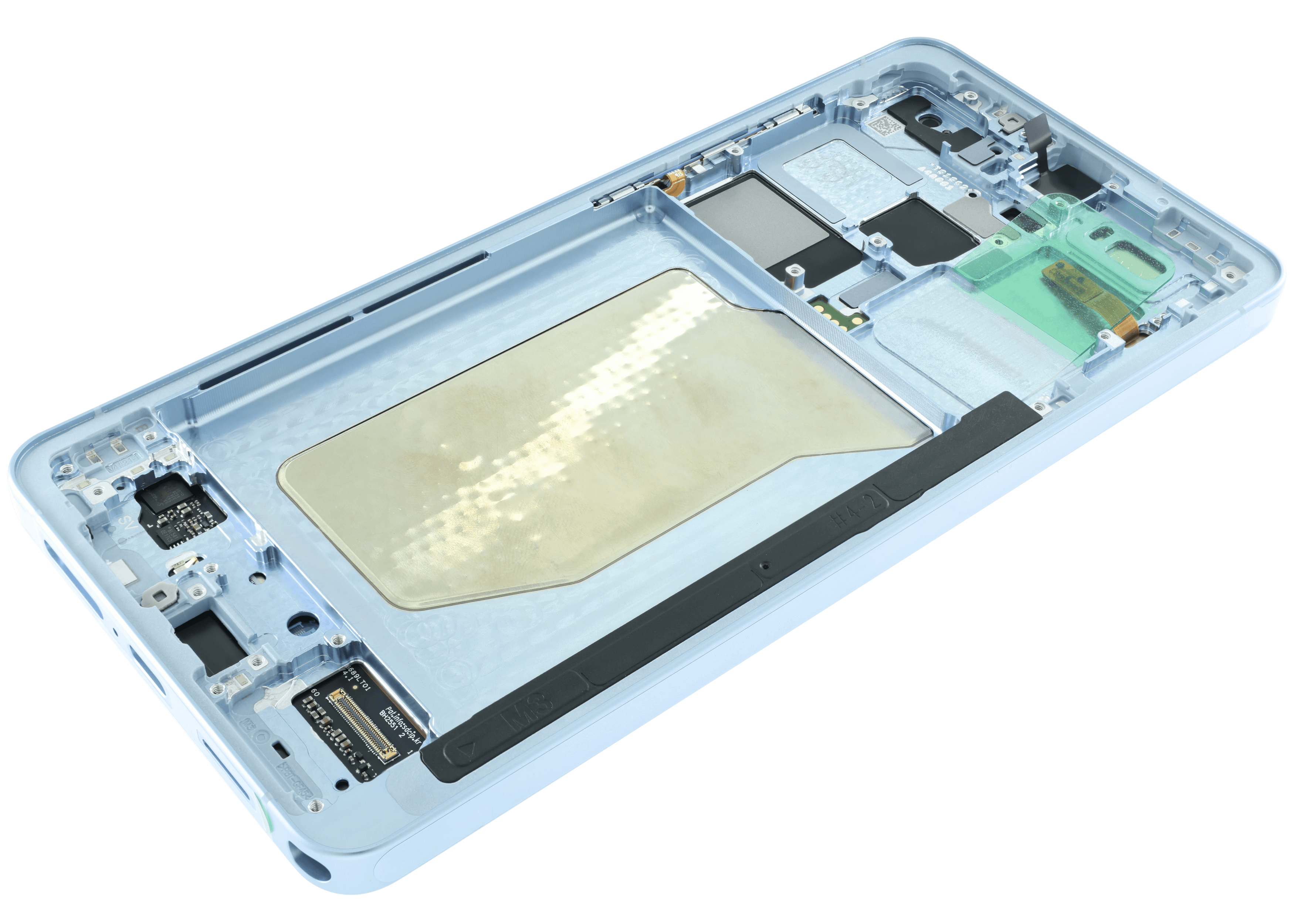 OLED-Display mit Rahmen für Samsung Galaxy S26 Ultra 5G (US & International) (Refurbished) (Sky Blue)