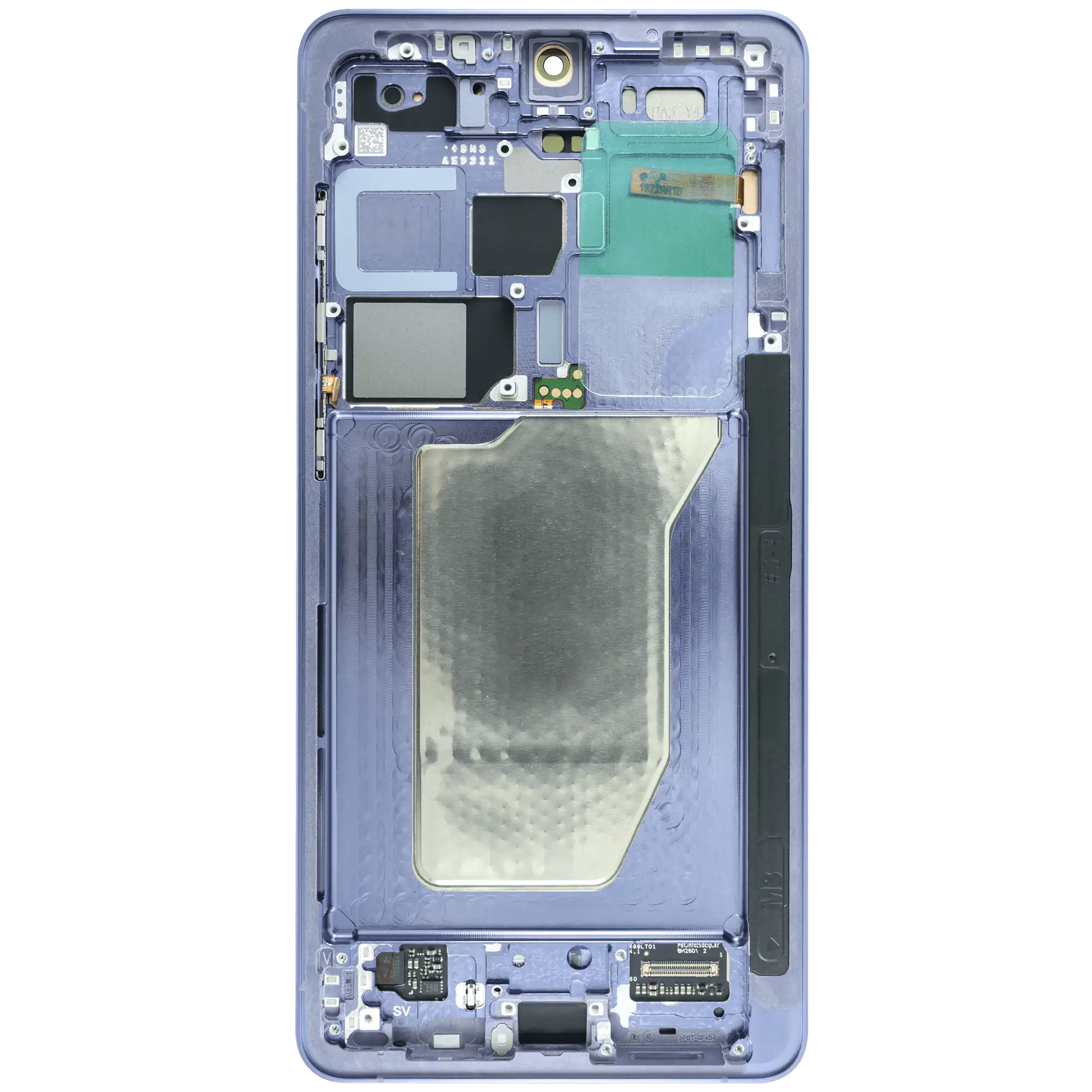 OLED-Display mit Rahmen für Samsung Galaxy S26 Ultra 5G (US & International) (Refurbished) (Cobalt Violet)