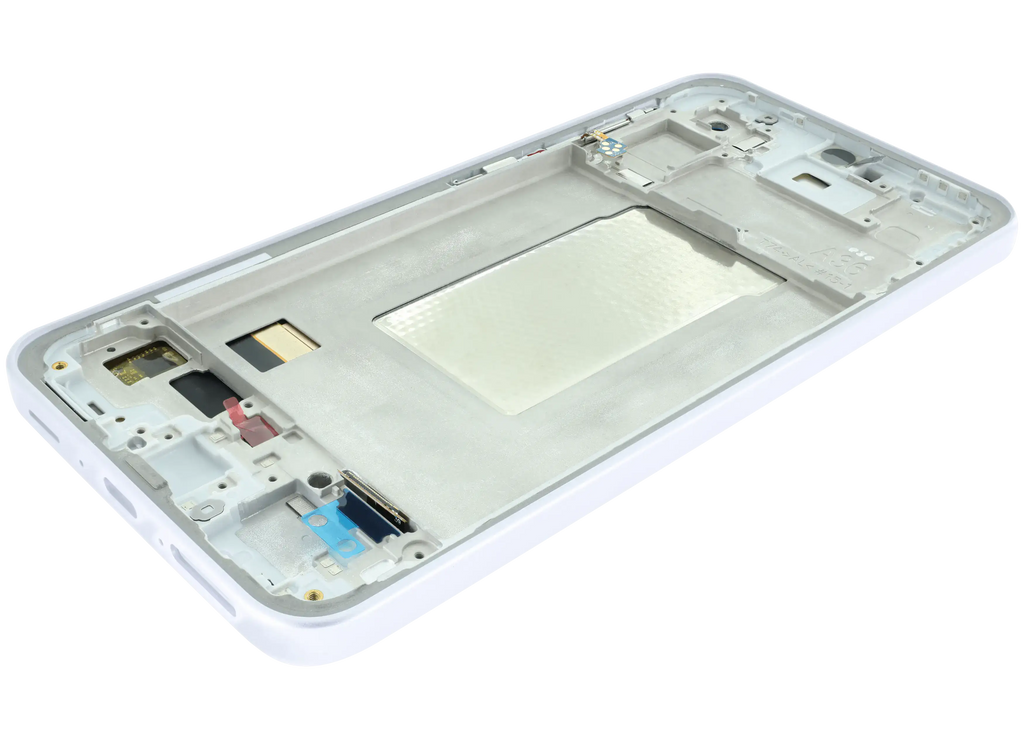 OLED-Display mit Rahmen für Samsung Galaxy A36 5G (A366 / 2025) (Aftermarket Plus) (Lavender)