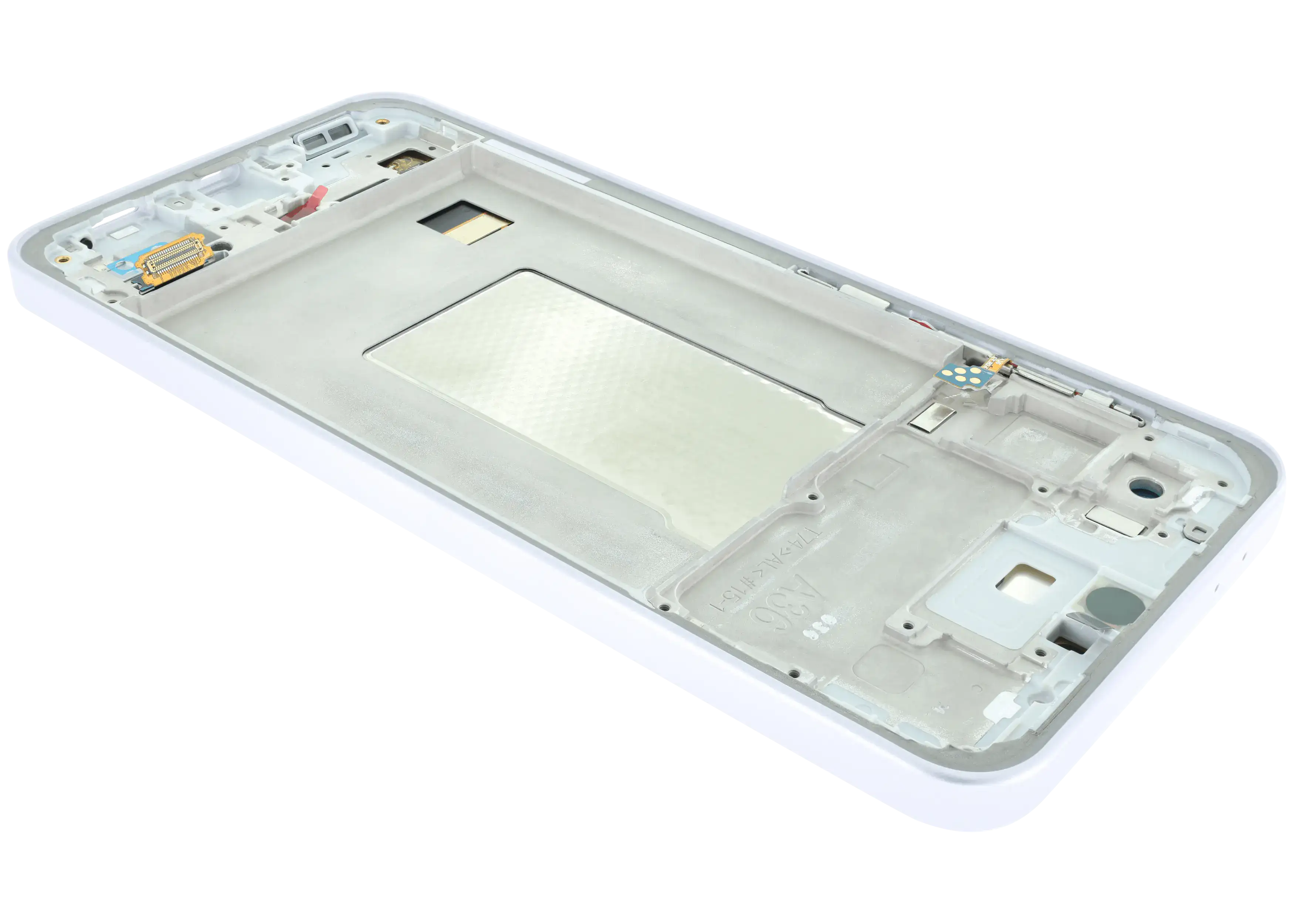 OLED-Display mit Rahmen für Samsung Galaxy A36 5G (A366 / 2025) (Aftermarket Plus) (Lavender)