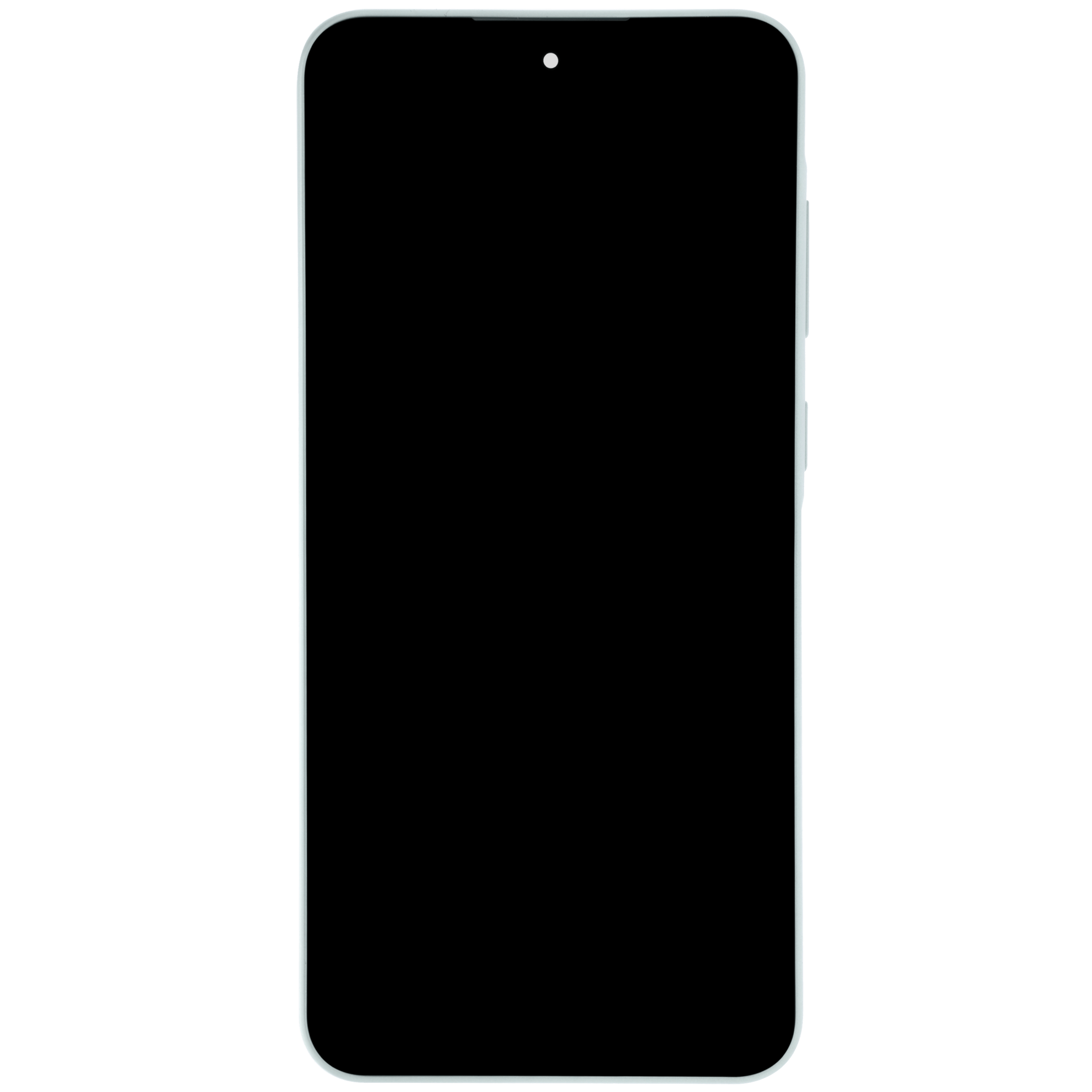 OLED-Display mit Rahmen für Samsung Galaxy A36 5G (A366 / 2025) (Aftermarket Plus) (Weiß)