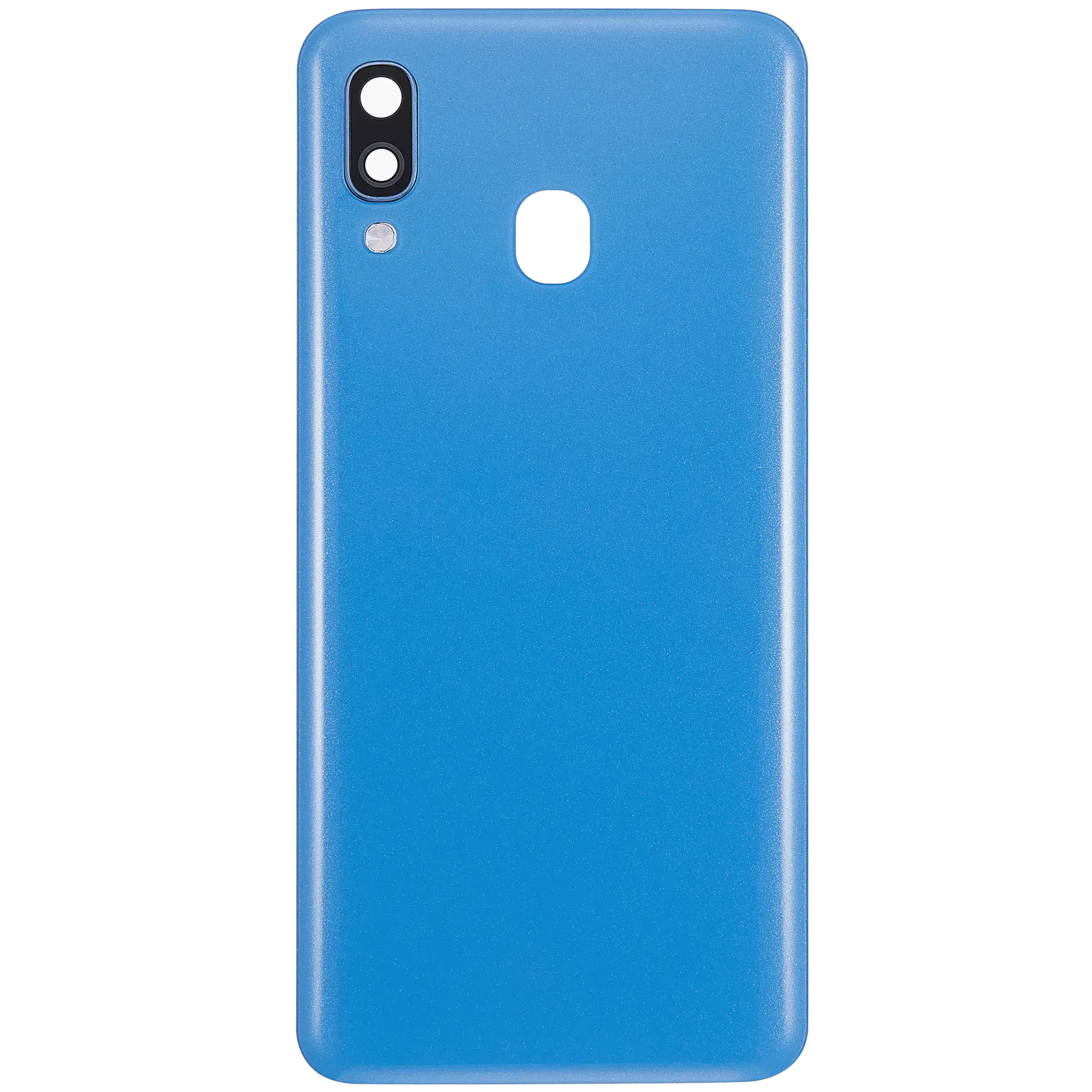 Backcover Glass mit Camera Lens Compatible für Samsung Galaxy A40 (A405 / 2019) (Aftermarket Plus) (Blau)