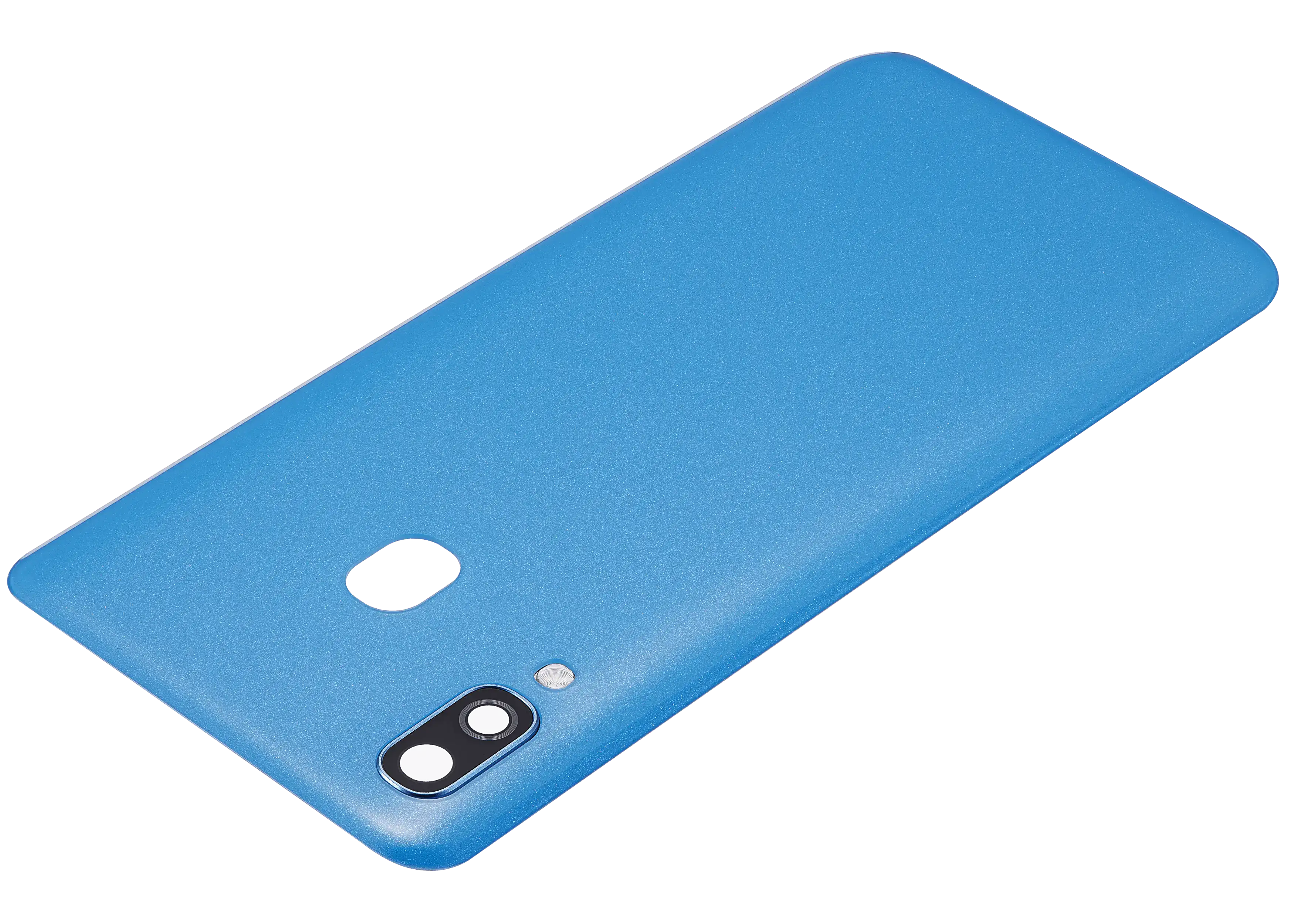 Backcover Glass mit Camera Lens Compatible für Samsung Galaxy A40 (A405 / 2019) (Aftermarket Plus) (Blau)