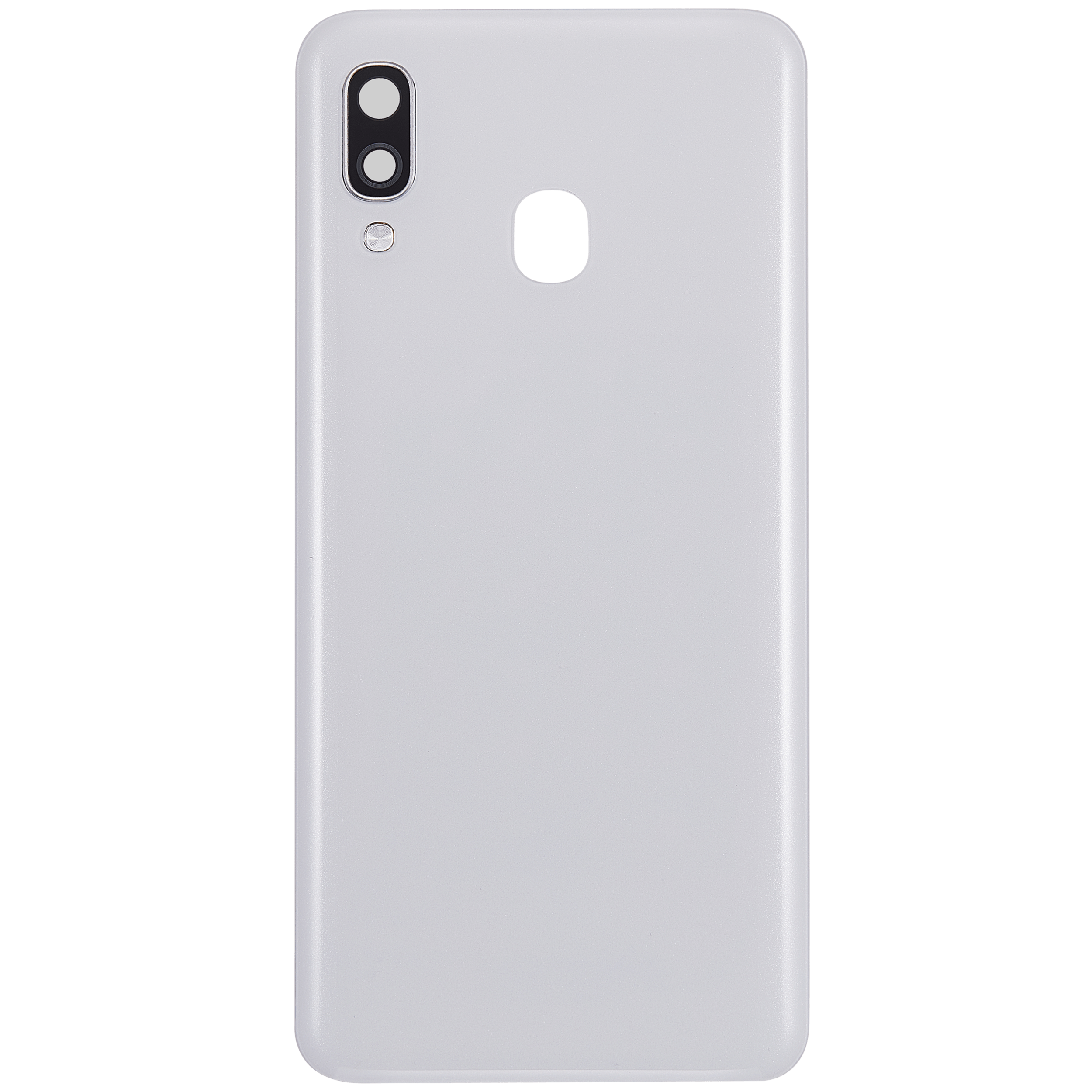 Backcover Glass mit Camera Lens Compatible für Samsung Galaxy A40 (A405 / 2019) (Aftermarket Plus) (Weiß)