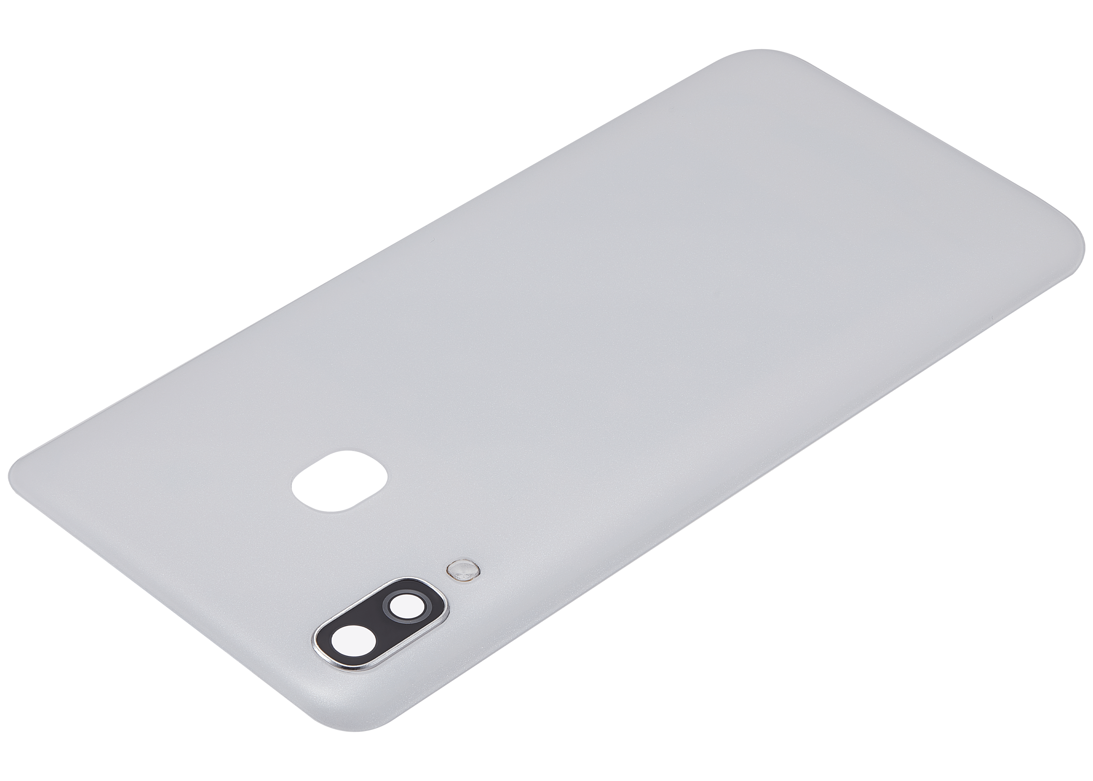Backcover Glass mit Camera Lens Compatible für Samsung Galaxy A40 (A405 / 2019) (Aftermarket Plus) (Weiß)