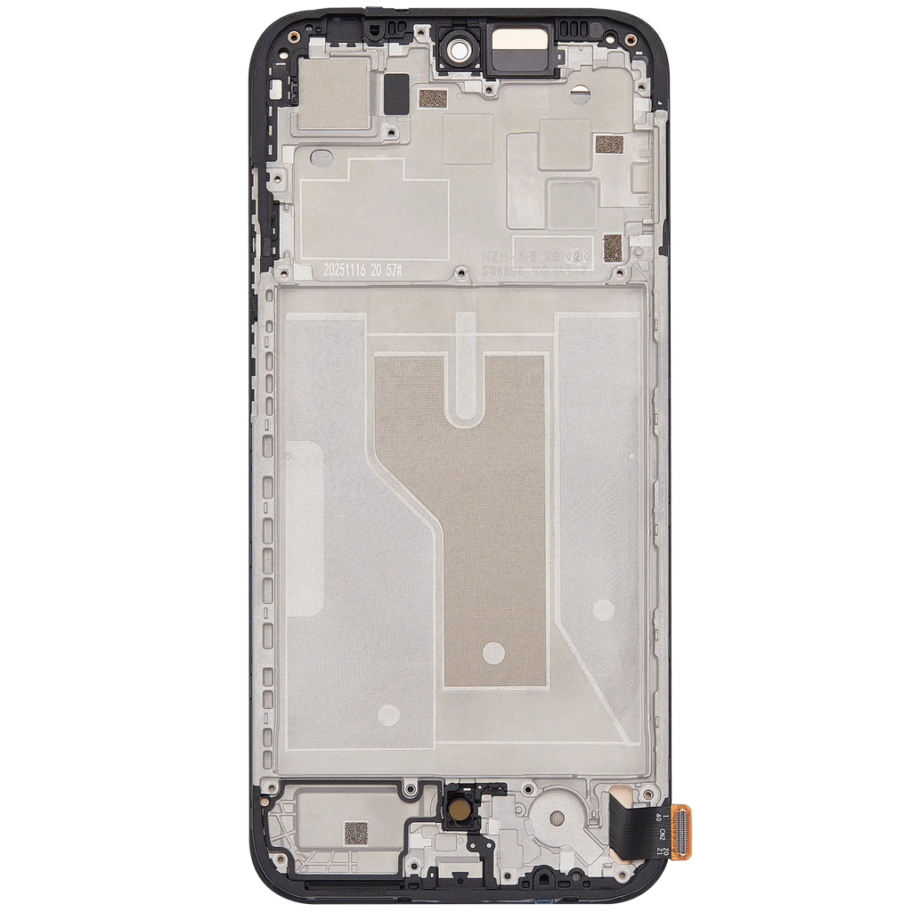 OLED-Display mit Rahmen für Motorola G67 (XT2621-2 / 2026) / G77 (XT2621-4 / 2026) (Refurbished) (Alle Farben)