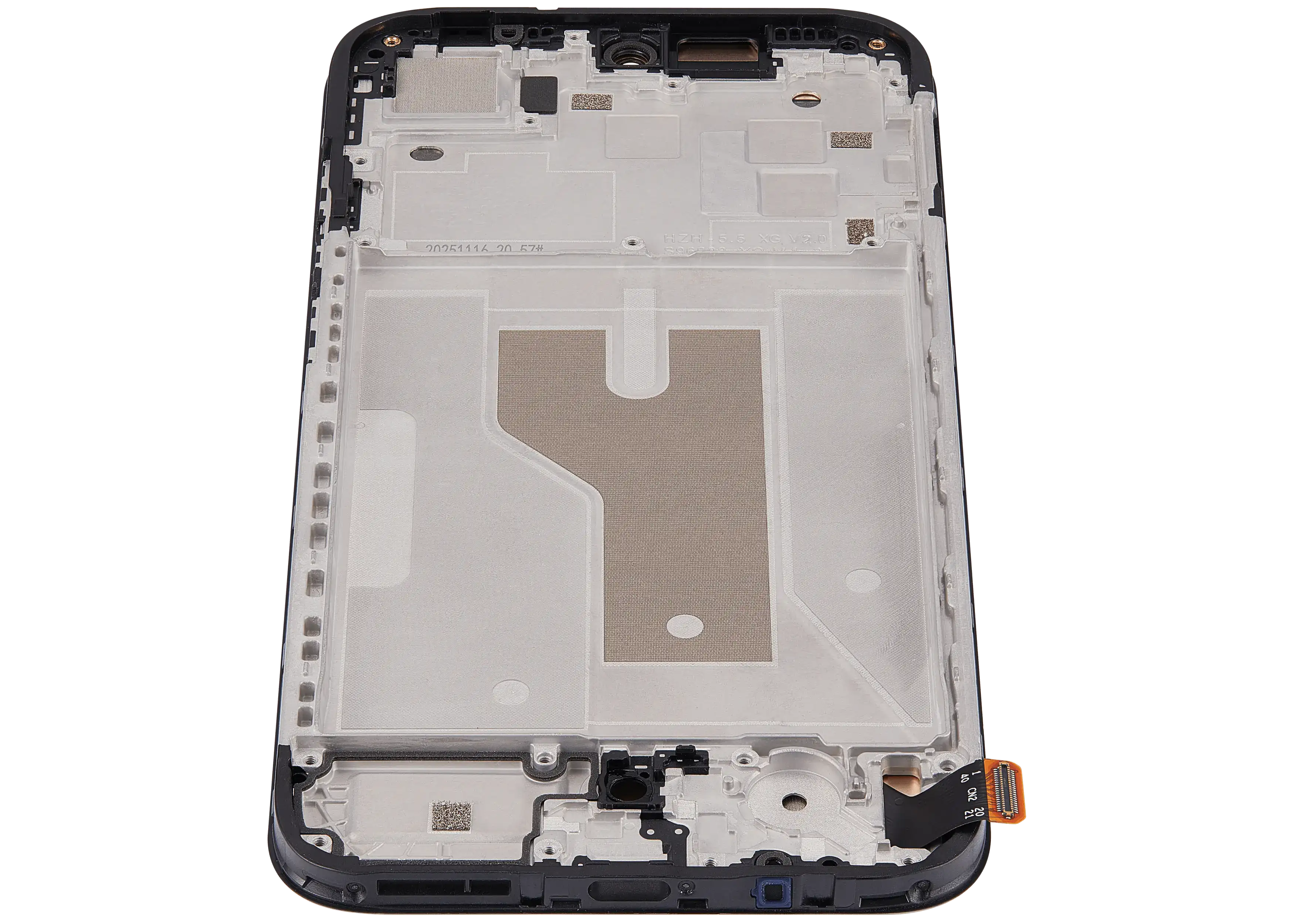 OLED-Display mit Rahmen für Motorola G67 (XT2621-2 / 2026) / G77 (XT2621-4 / 2026) (Refurbished) (Alle Farben)