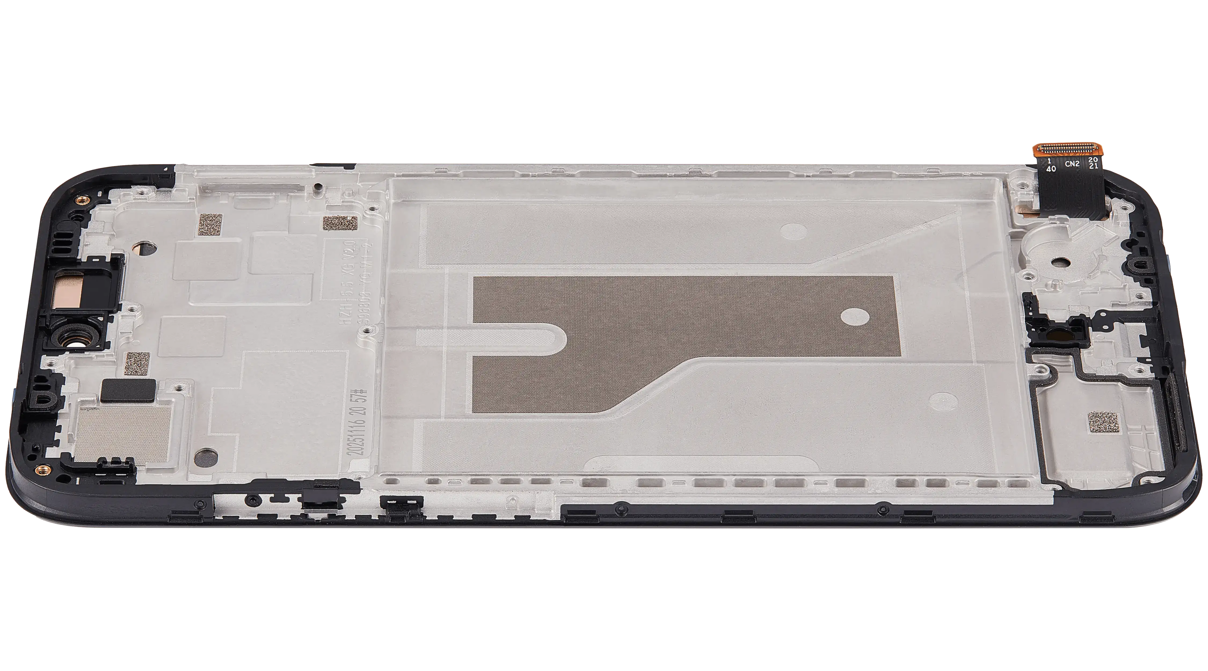 OLED-Display mit Rahmen für Motorola G67 (XT2621-2 / 2026) / G77 (XT2621-4 / 2026) (Refurbished) (Alle Farben)