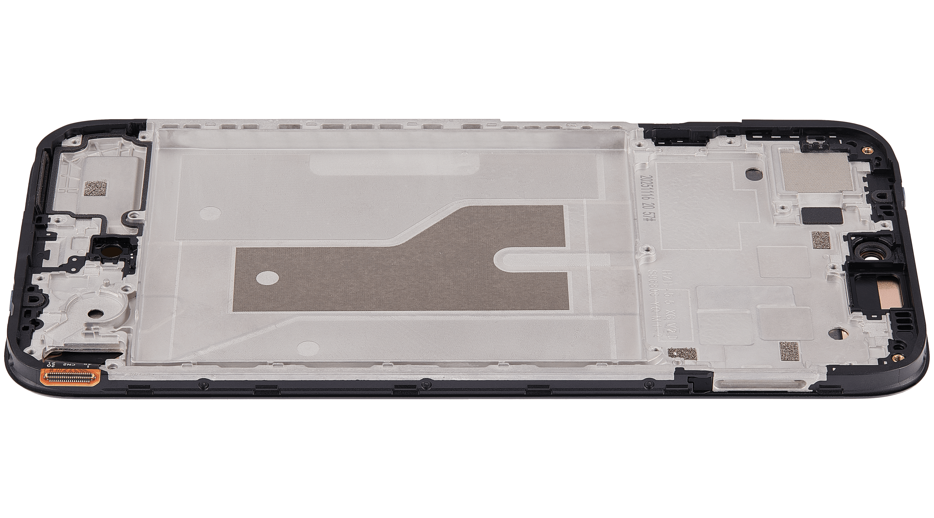 OLED-Display mit Rahmen für Motorola G67 (XT2621-2 / 2026) / G77 (XT2621-4 / 2026) (Refurbished) (Alle Farben)