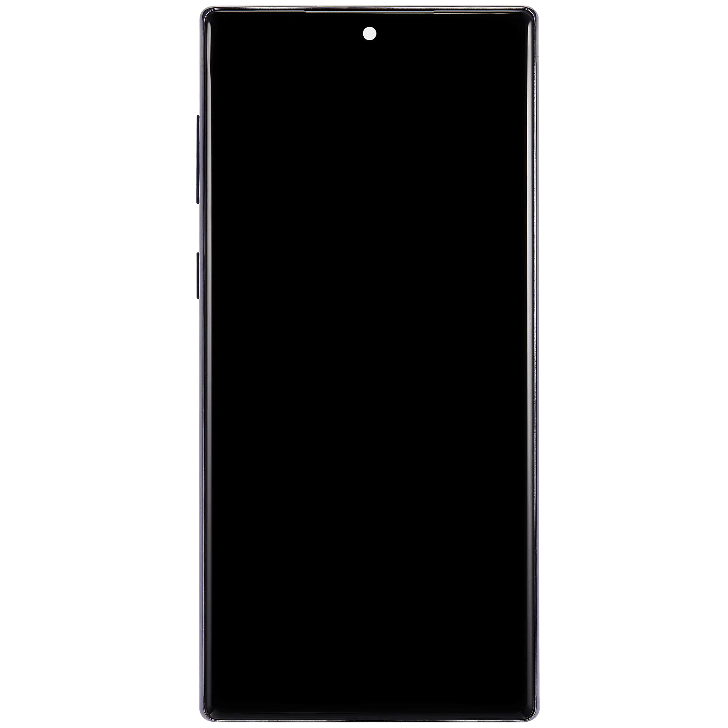 LCD-Display mit Rahmen (Without FingerPrint Sensor) für Samsung Galaxy Note 10 (US & International)(Aftermarket: Incell)(Aura Black)