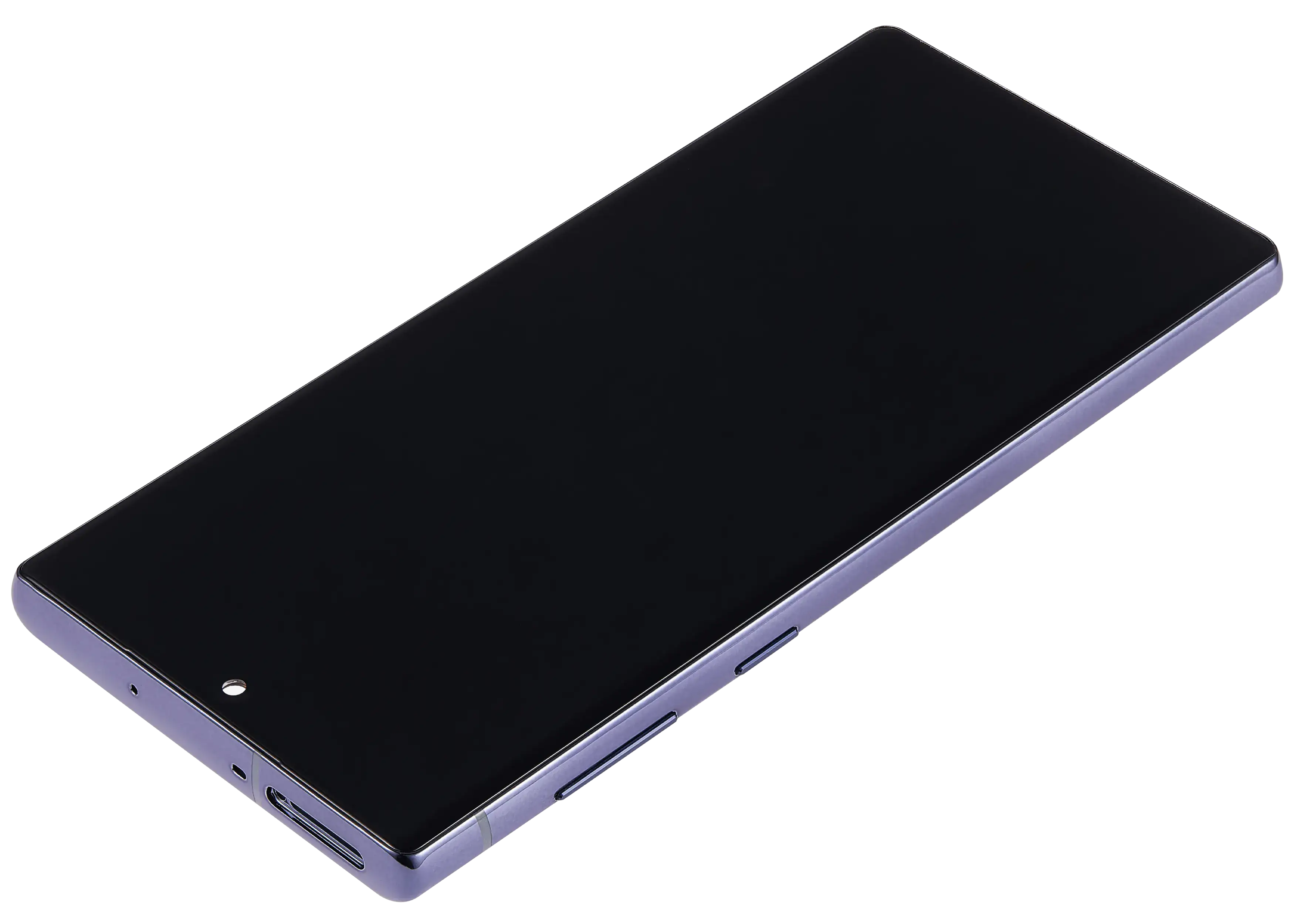 LCD-Display mit Rahmen (Without FingerPrint Sensor) für Samsung Galaxy Note 10 (US & International)(Aftermarket: Incell)(Aura Black)