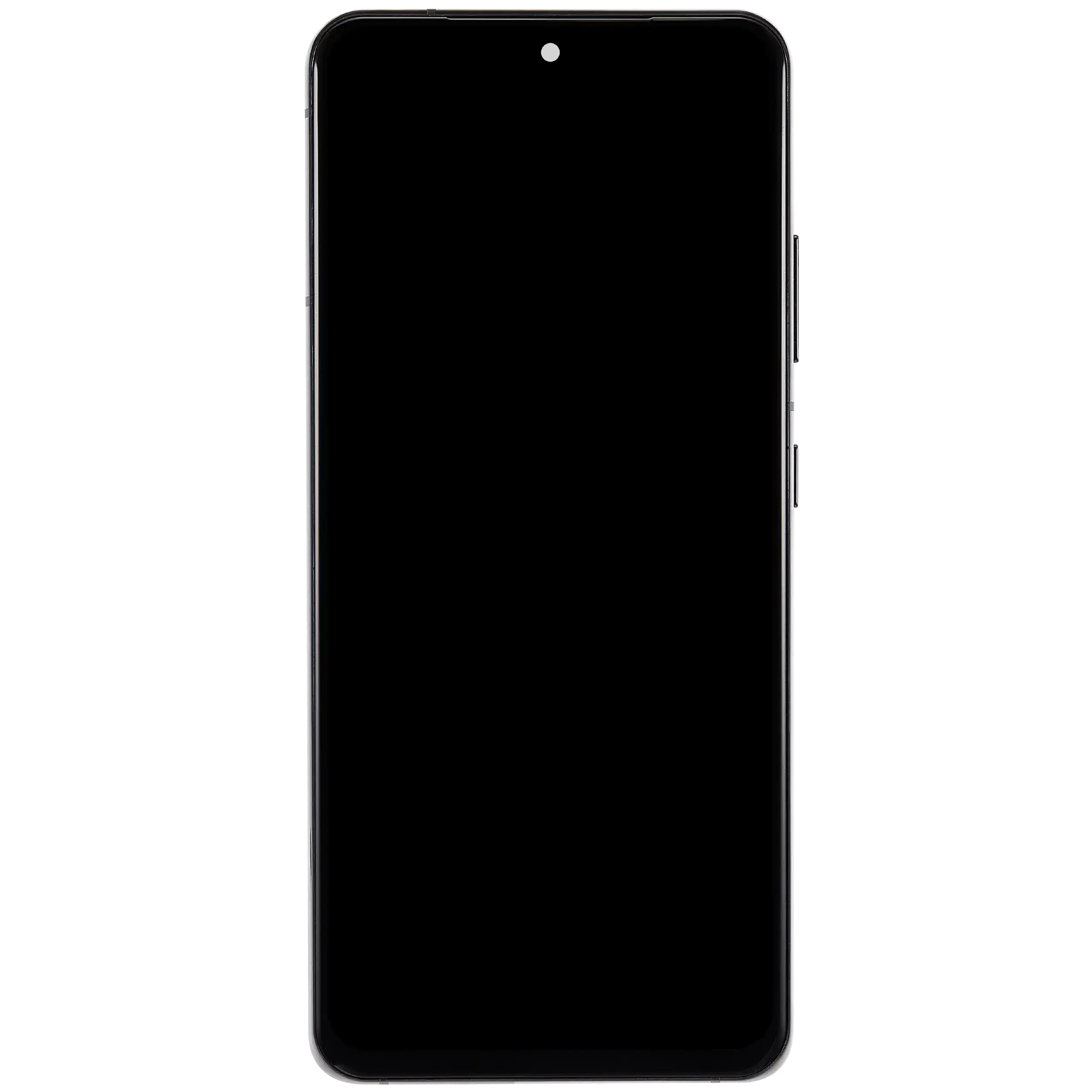 LCD-Display mit Rahmen (Without FingerPrint Sensor) für Samsung Galaxy S21 Ultra (US & International)(Aftermarket: Incell)(Phantom Silver)