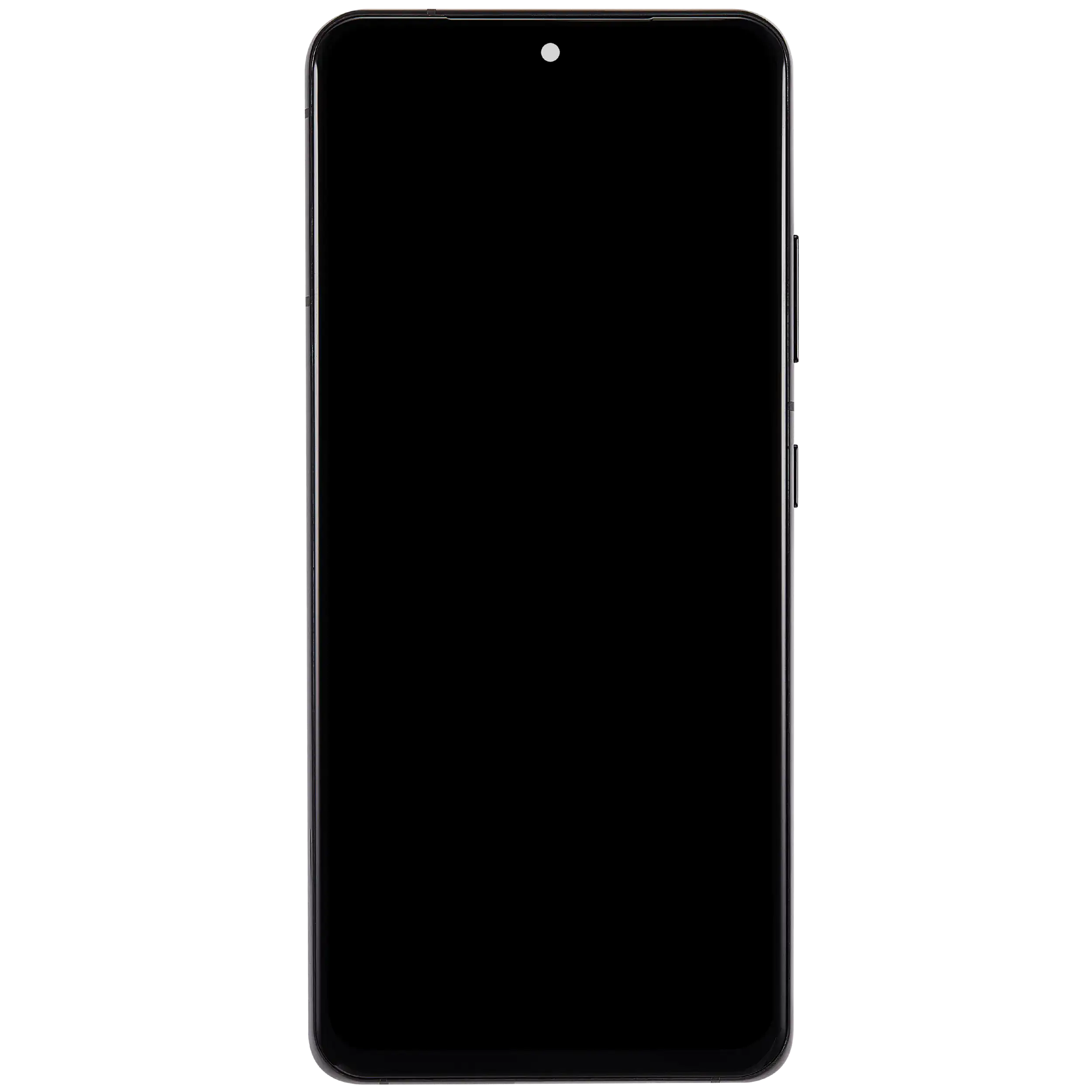 LCD-Display mit Rahmen (Without FingerPrint Sensor) für Samsung Galaxy S21 Ultra (US & International)(Aftermarket: Incell)(Phantom Black)