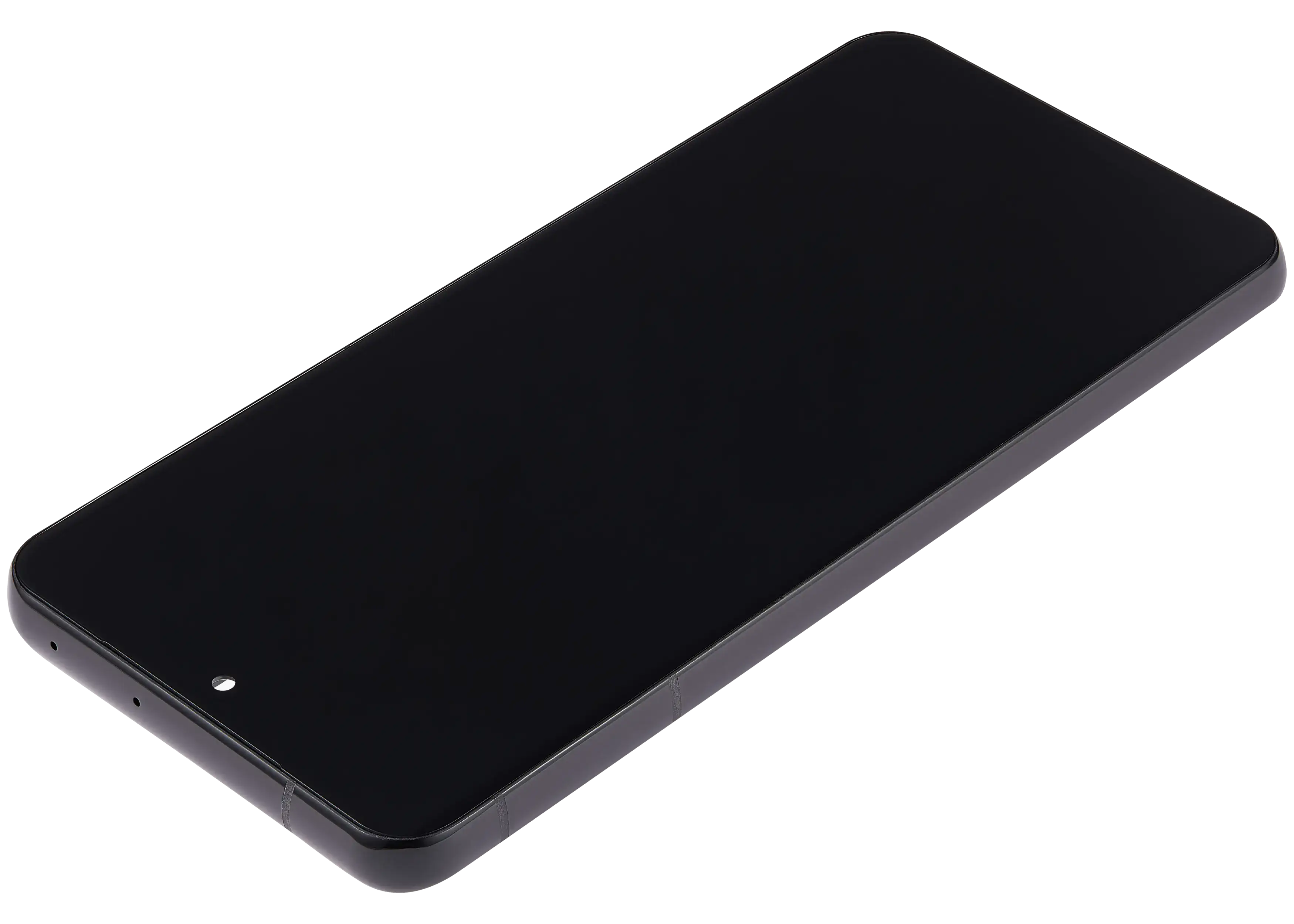 LCD-Display mit Rahmen (Without FingerPrint Sensor) für Samsung Galaxy S21 Ultra (US & International)(Aftermarket: Incell)(Phantom Black)