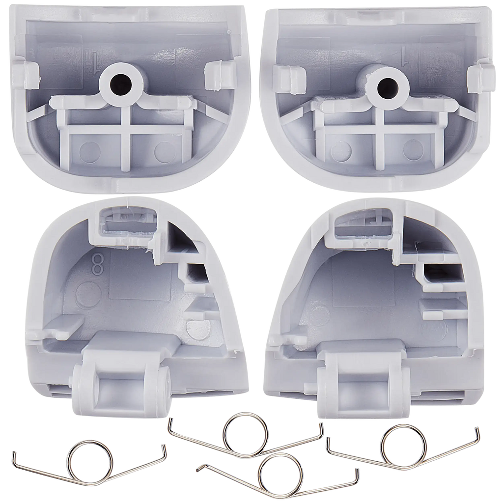 R1 L1 R2 L2 Trigger-Buttons mit Federn für PS5 Controller Weiß (BDM-020) 8-tlg.