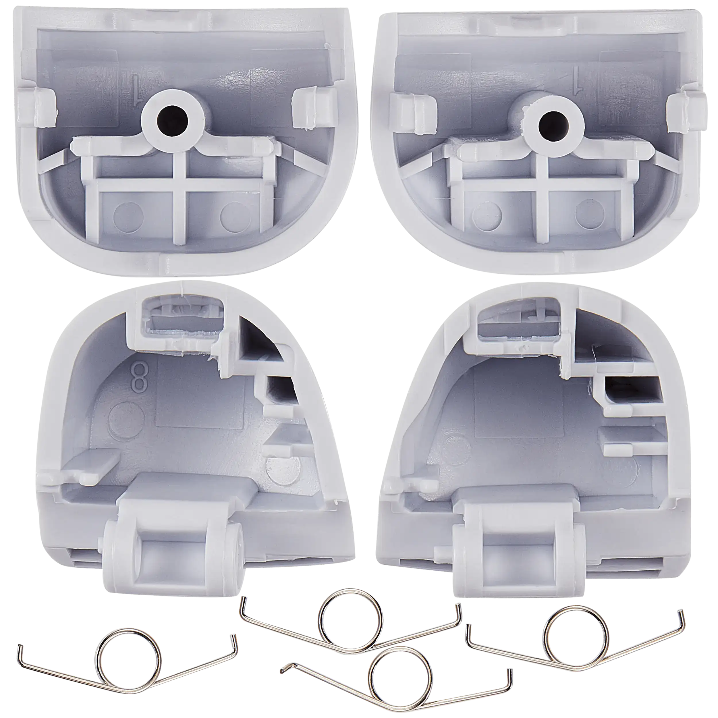 R1 L1 R2 L2 Trigger-Buttons mit Federn für PS5 Controller Weiß (BDM-020) 8-tlg.
