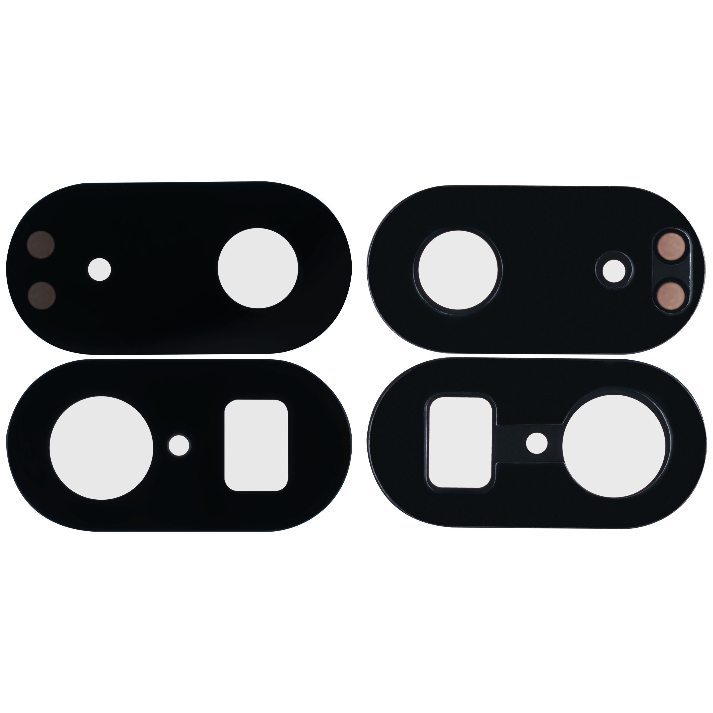 Kameralinse hinten (Glass Only) mit Adhesive Compatible für Google Pixel 9 Pro Fold