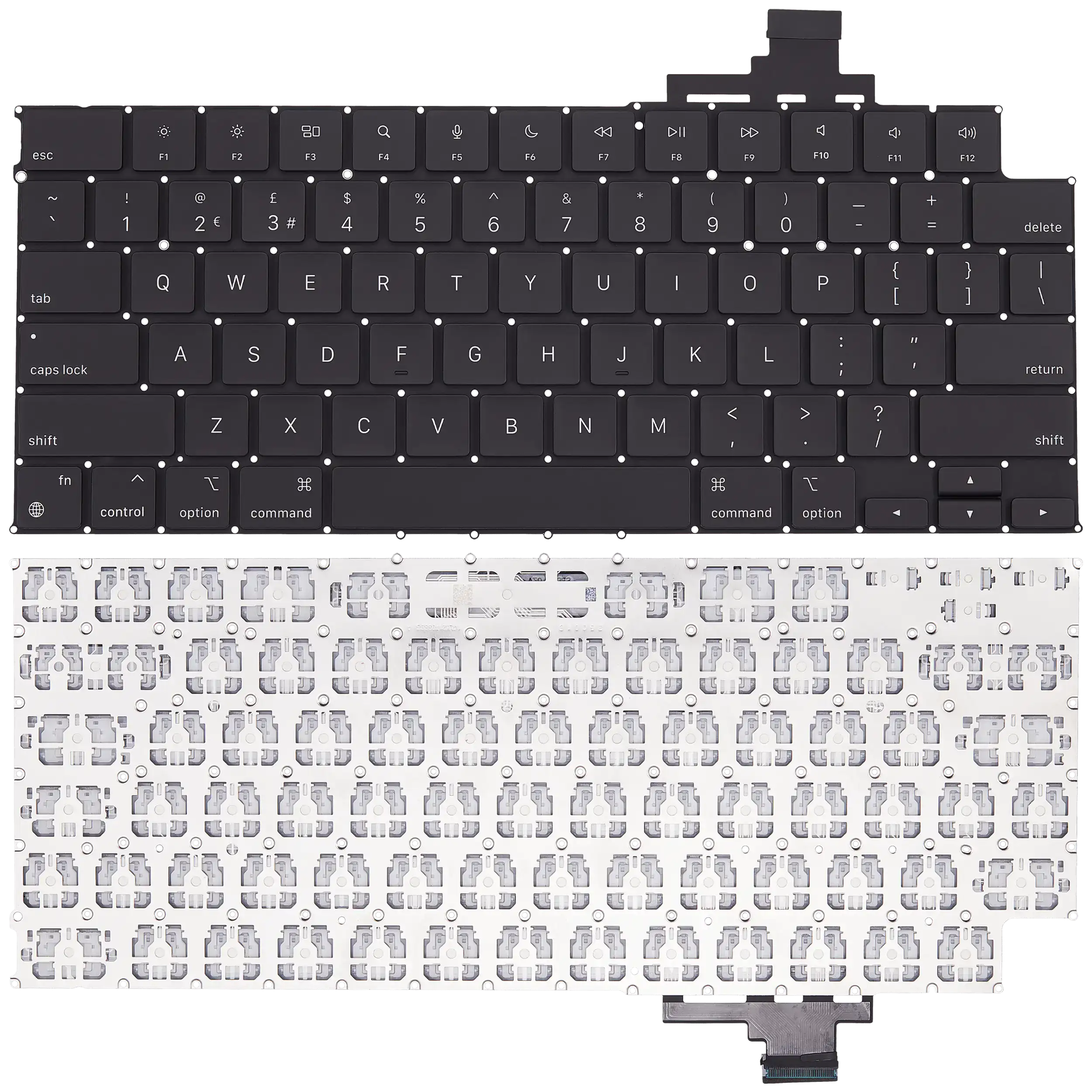Backlit Keyboard with Screws for MacBook Air 15" (A2941 / Mid 2023) (US English)
