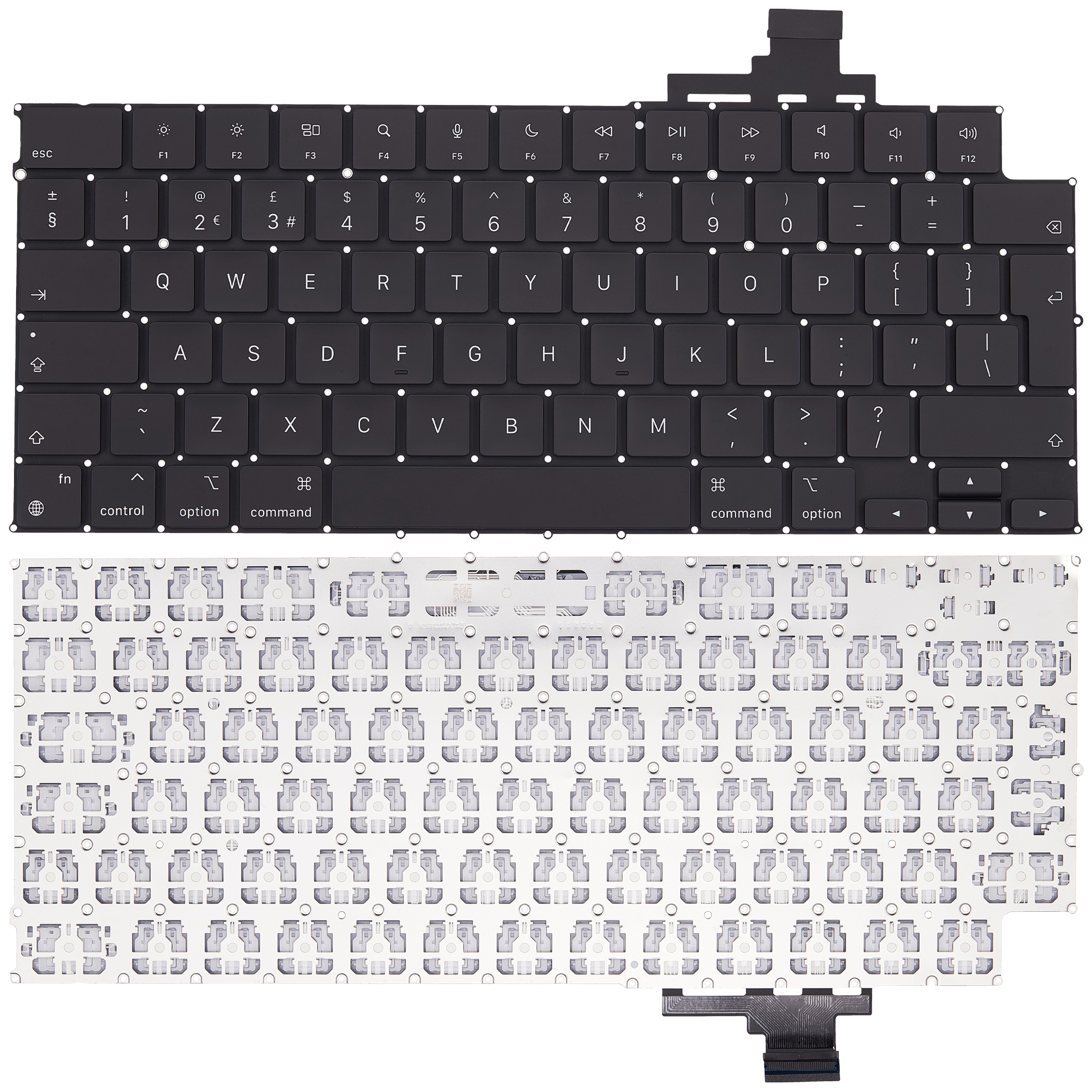 Backlit Keyboard and Screws for MacBook Air 15" (A2941 / Mid 2023) (UK English)