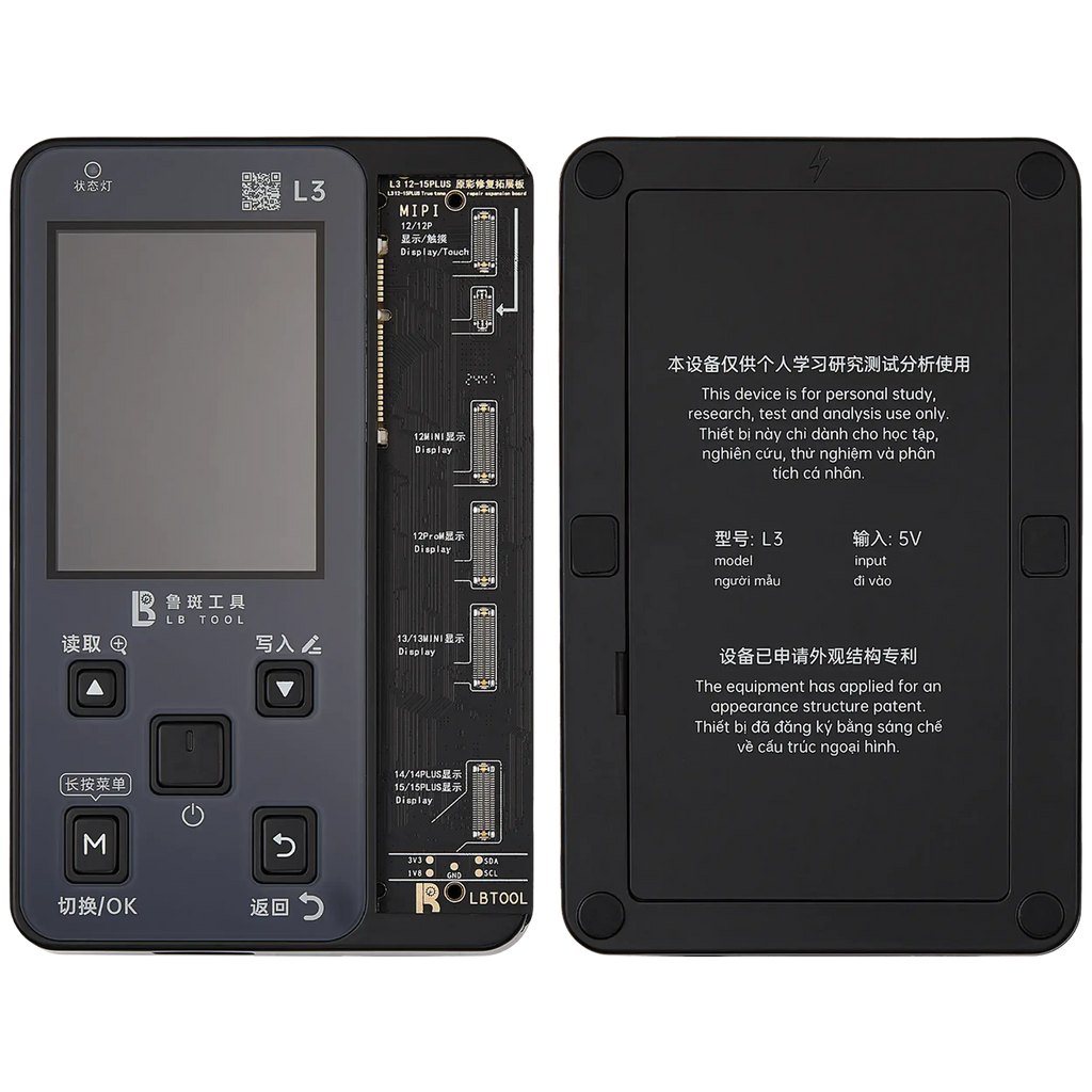 L3 True Tone Programmiereinheit mit Platinen für iPhone 7-15 Pro Max (LB Tool)