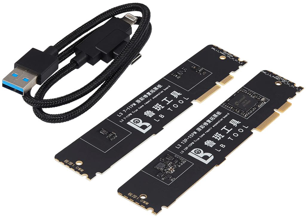 L3 True Tone Programmiereinheit mit Platinen für iPhone 7-15 Pro Max (LB Tool)