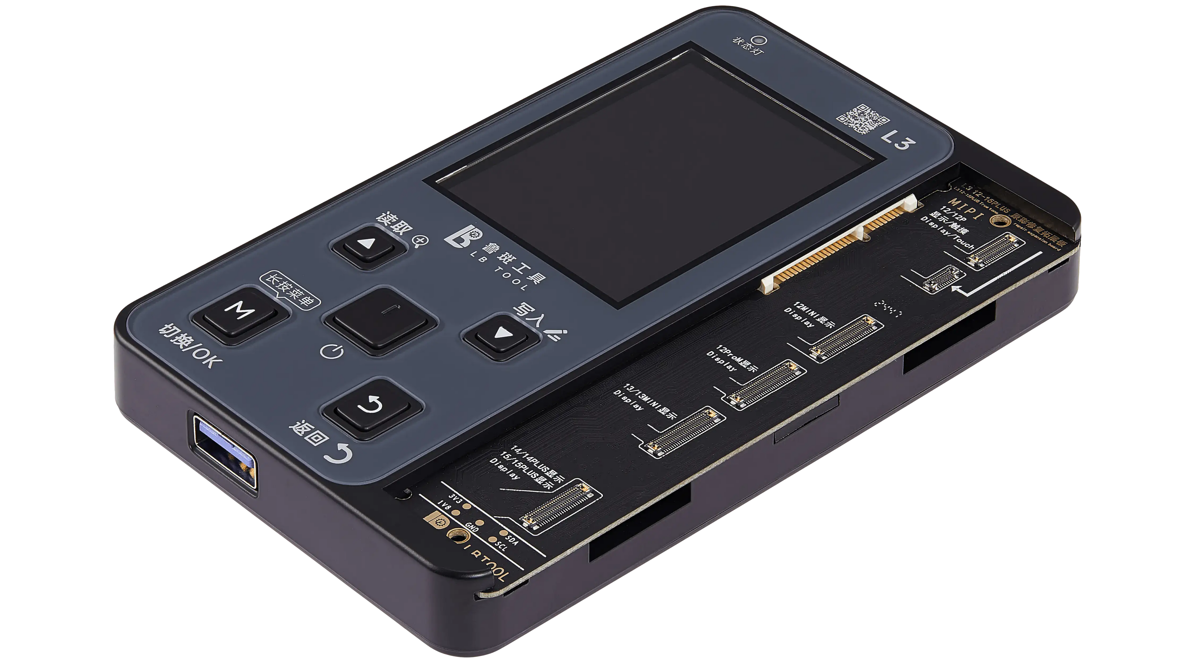 L3 True Tone Programmiereinheit mit Platinen für iPhone 7-15 Pro Max (LB Tool)