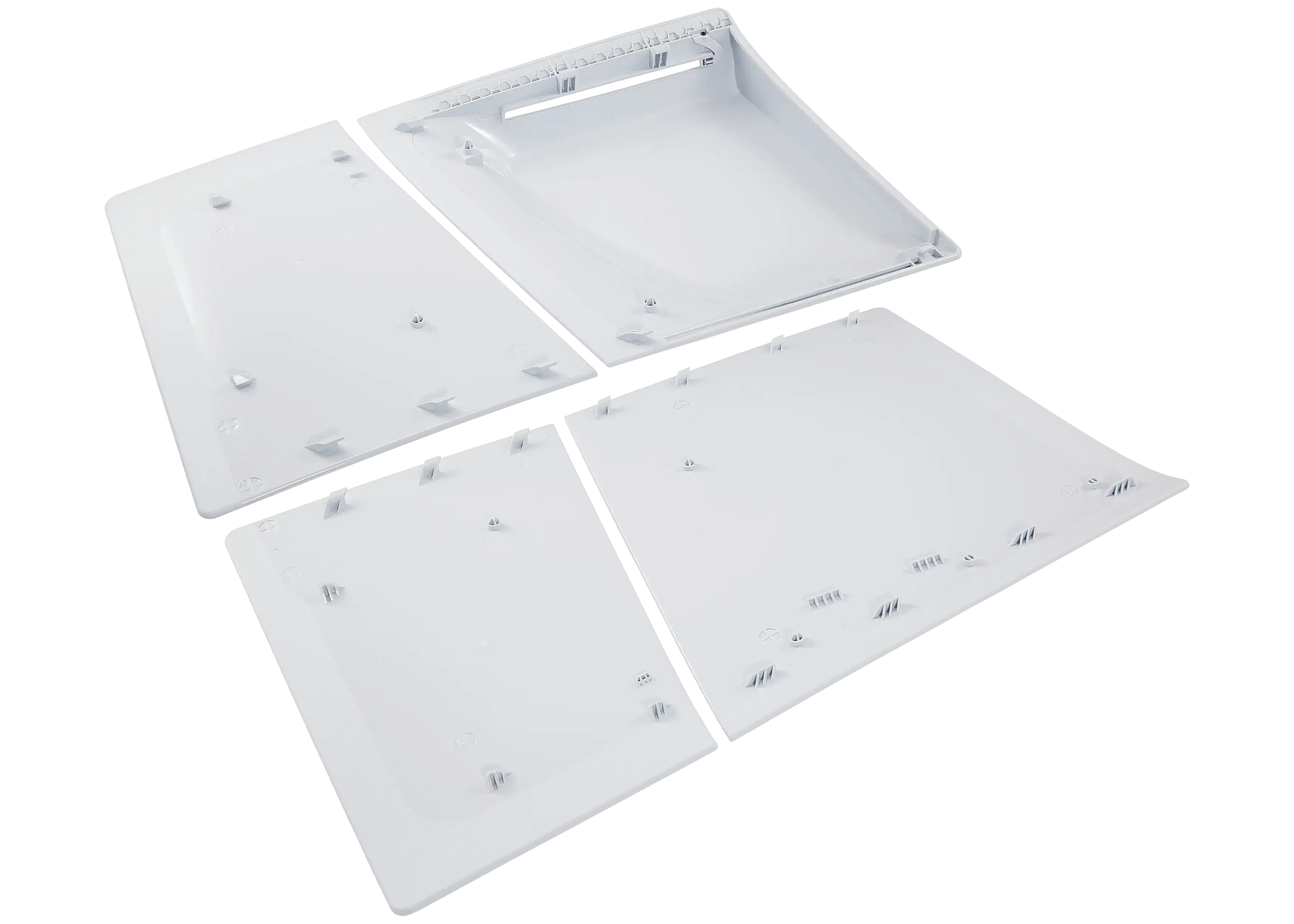 Faceplate-Abdeckung Sony PS5 Slim Disc Edition Weiß