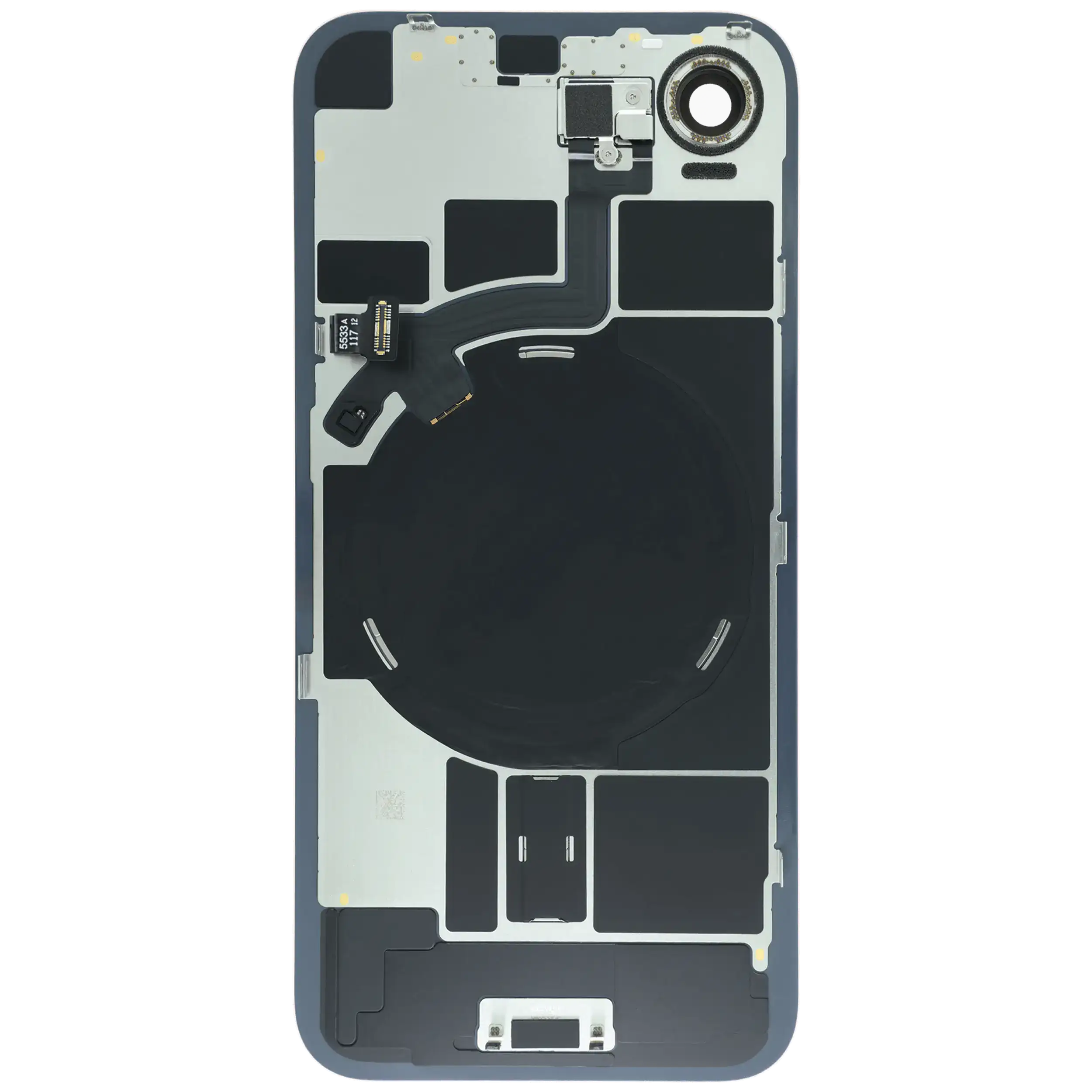 Backcover mit MagSafe Magnet & NFC & Blitz-Flexkabel Compatible für iPhone 17e (Original OEM) (Pink)