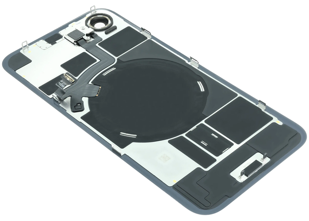 Backcover mit MagSafe Magnet & NFC & Blitz-Flexkabel Compatible für iPhone 17e (Original OEM) (Pink)
