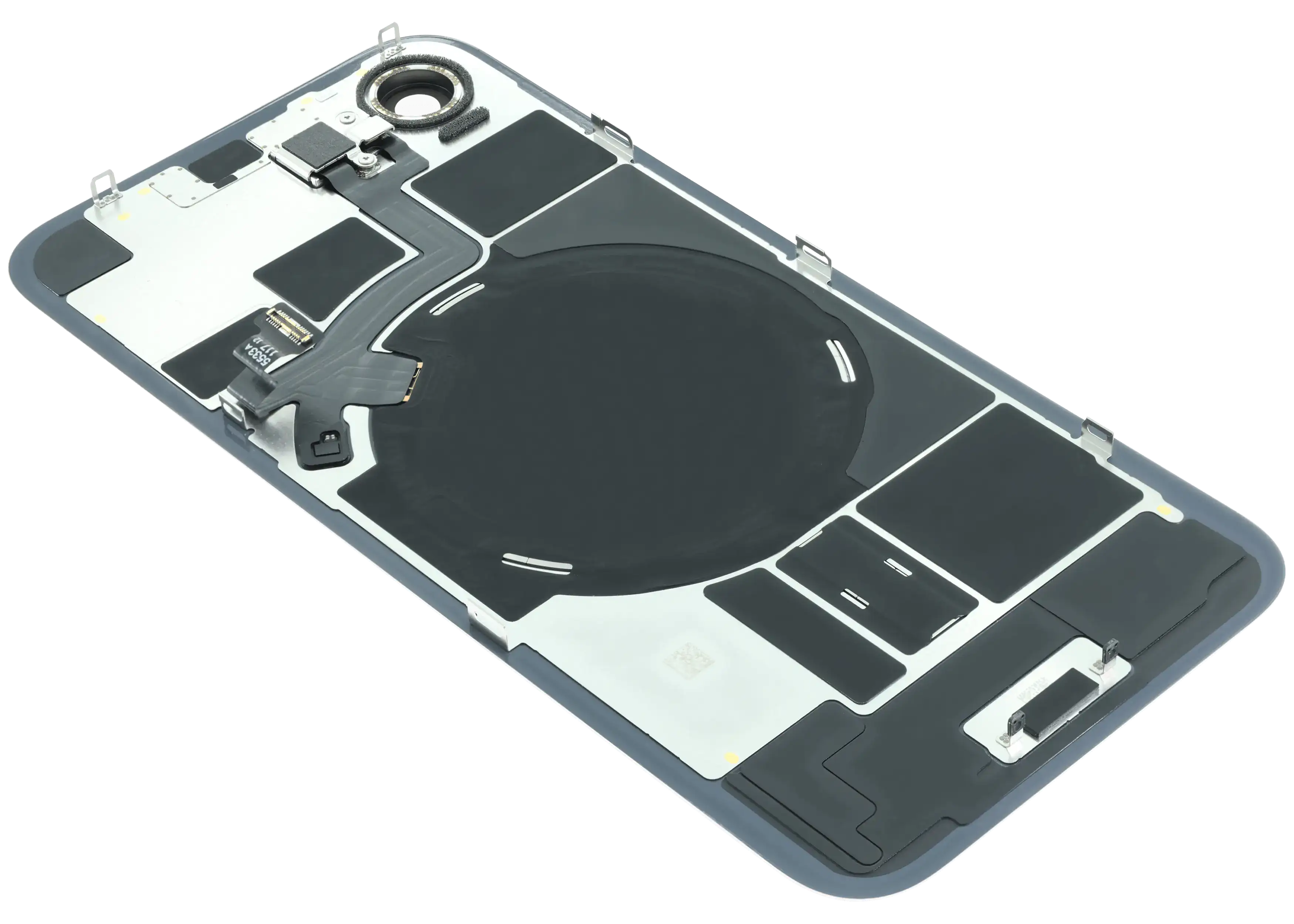 Backcover mit MagSafe Magnet & NFC & Blitz-Flexkabel Compatible für iPhone 17e (Original OEM) (Pink)