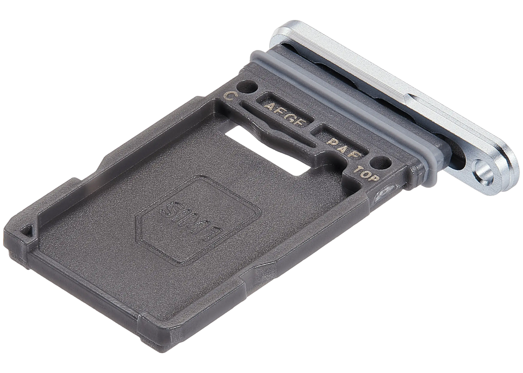 Single Sim Card Tray für Samsung Galaxy A57 (A576 / 2026) (Grau)