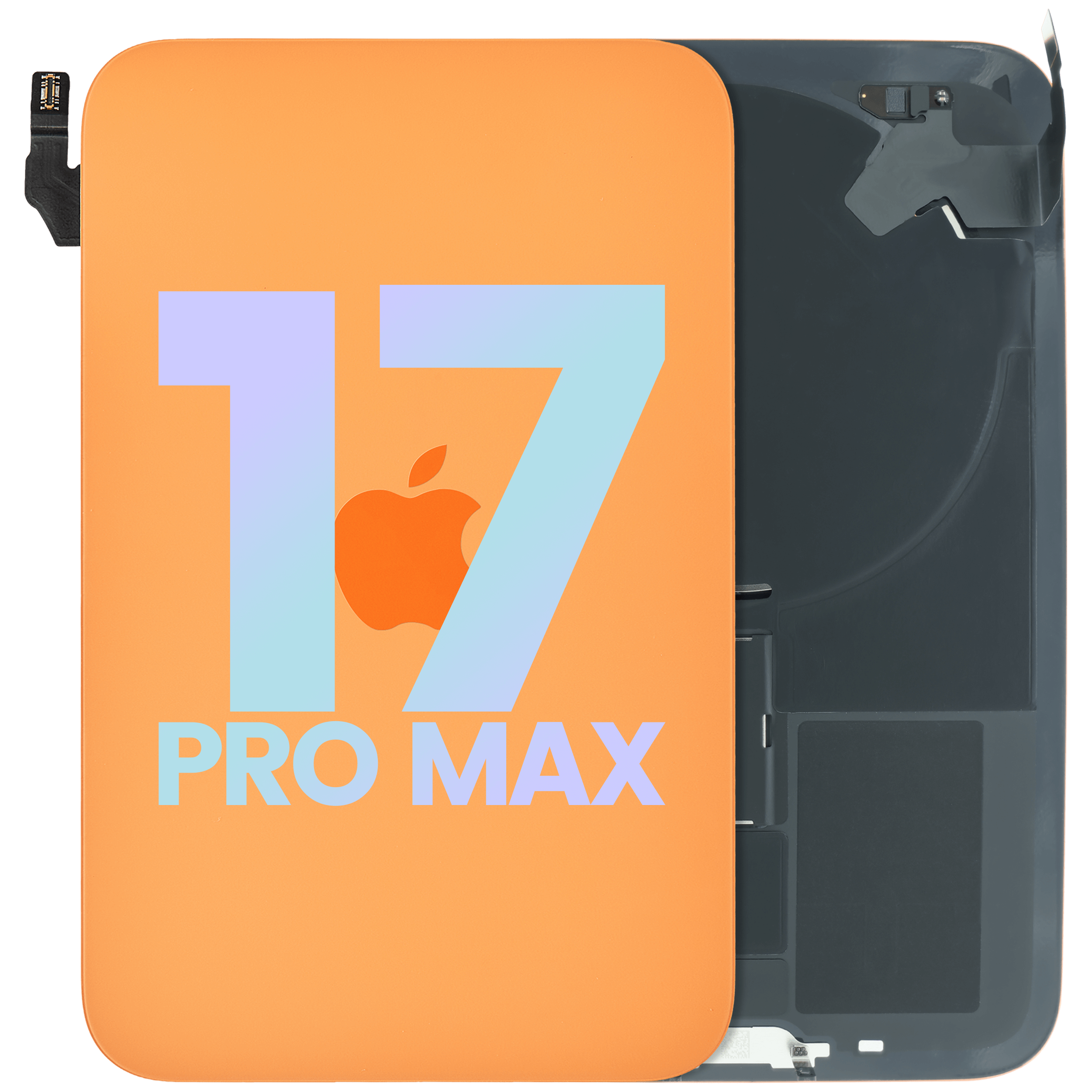 Backcover mit MagSafe-Magnet & NFC für iPhone 17 Pro Max (Service Pack) (Cosmic Orange)