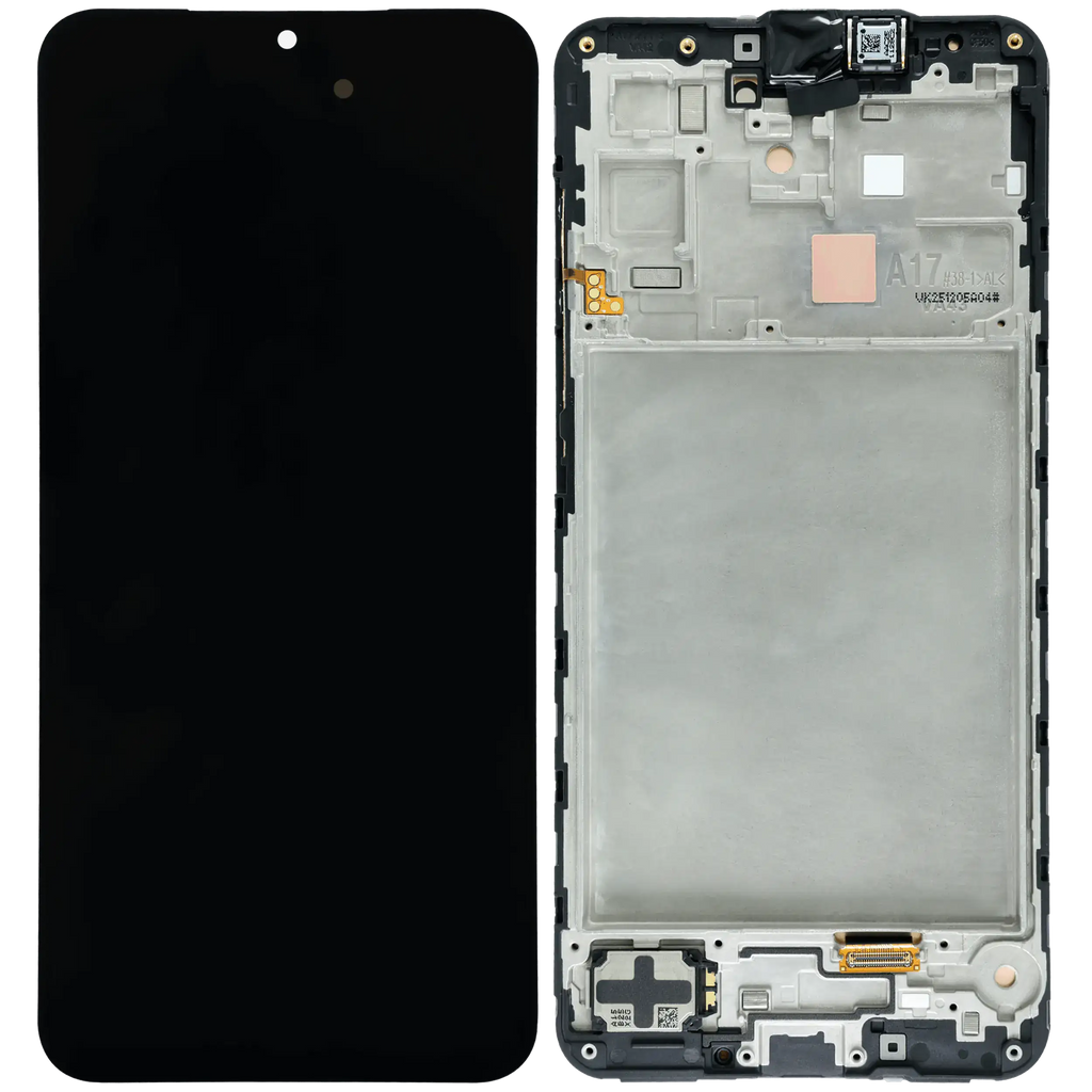 OLED Display with Frame for Samsung Galaxy A17 4G (A175/2025) (Refurbished) (All Colors)