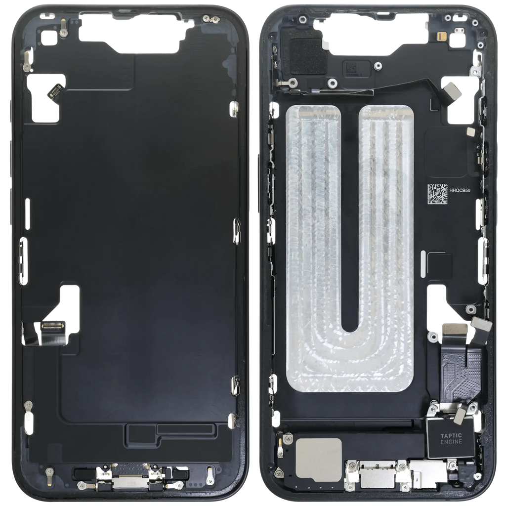 Original Apple-Ausbau B gebraucht – iPhone 16e US Version Rahmen Schwarz