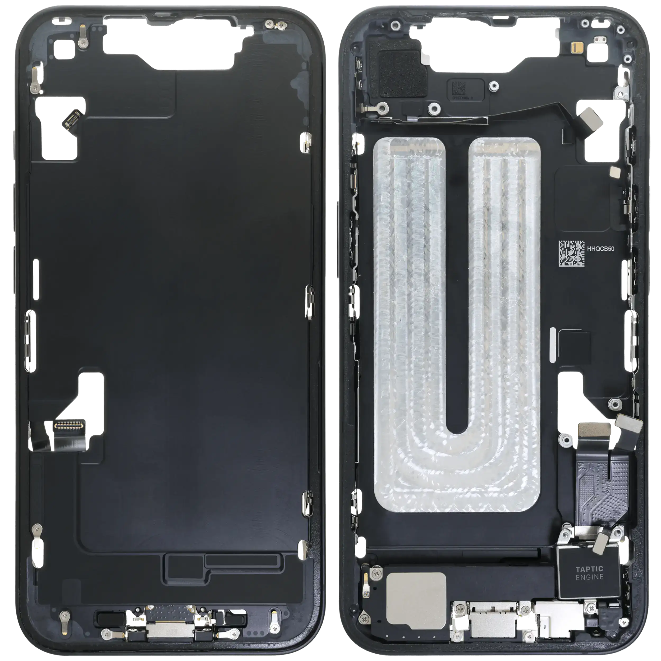 Original Apple-Ausbau B gebraucht – iPhone 16e US Version Rahmen Schwarz