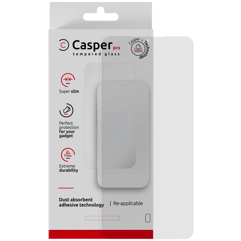 Casper Pro Tempered Glass for Samsung Galaxy A07 5G (Retail Pack) (Clear)