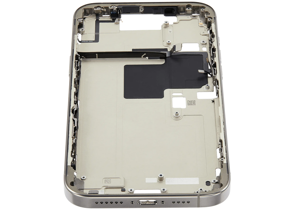 Original Apple-Ausbau C gebraucht – iPhone 16 Pro Max US Version Rahmen Natur