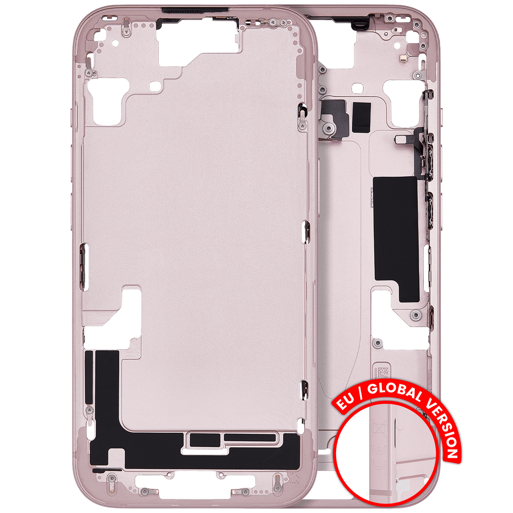 Original Apple-Ausbau B gebraucht – iPhone 15 EU / Global Version Rahmen Rosa