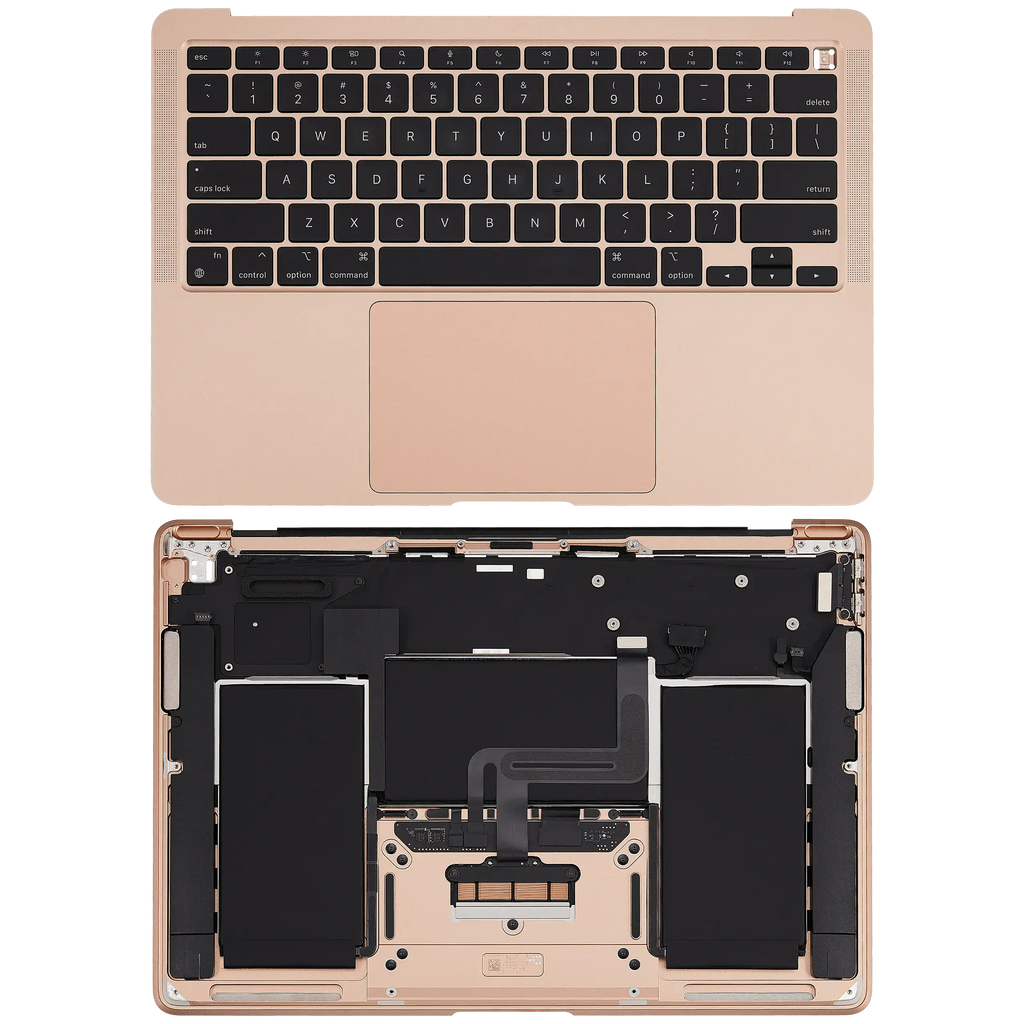 Top Case with Keyboard and Battery for MacBook Air 13" A1932 (2018/2019) US English (Grade New) Rose Gold
