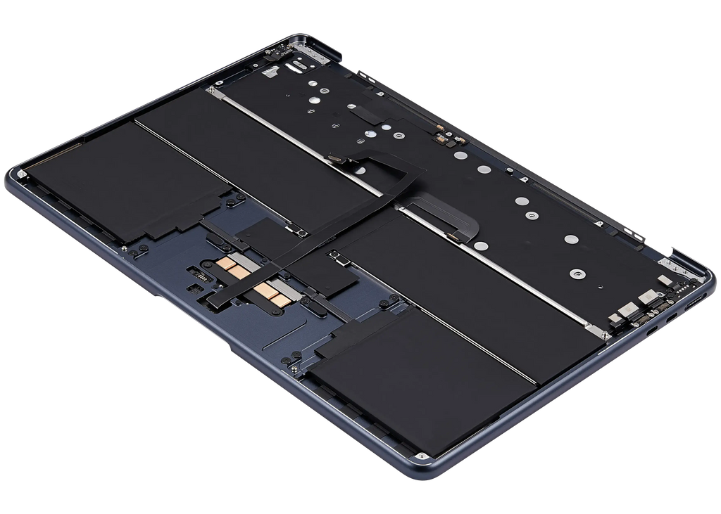 Top case with battery and keyboard for MacBook Air 13" (A3113) (US English) (used OEM pull, Grade A) (Midnight)