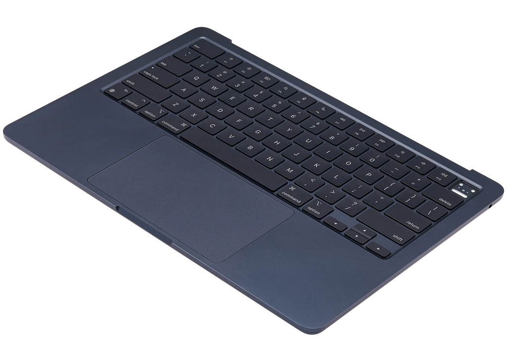 Top case with battery and keyboard for MacBook Air 13" (A3113) (US English) (used OEM pull, Grade A) (Midnight)