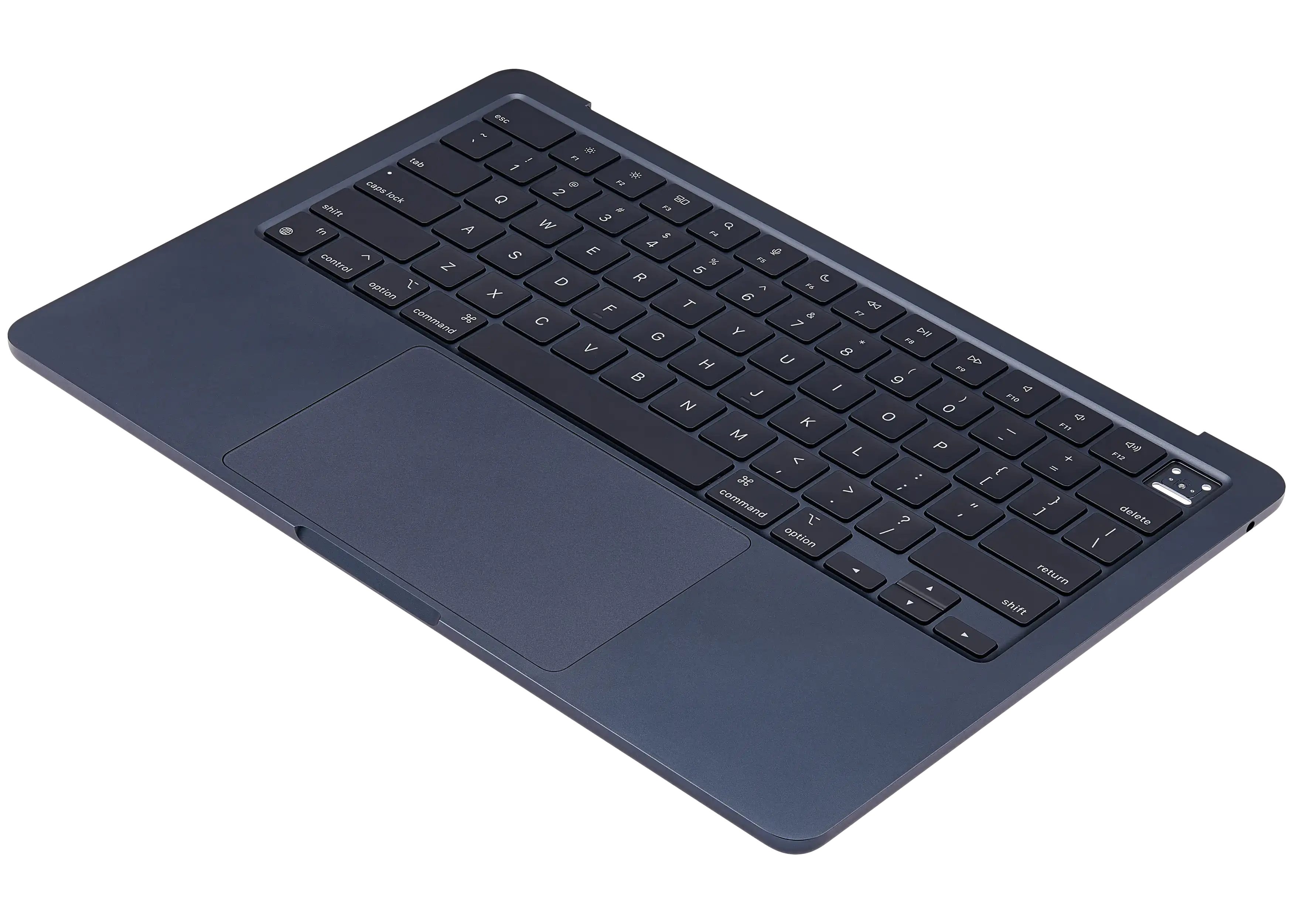Top case with battery and keyboard for MacBook Air 13" (A3113) (US English) (used OEM pull, Grade A) (Midnight)