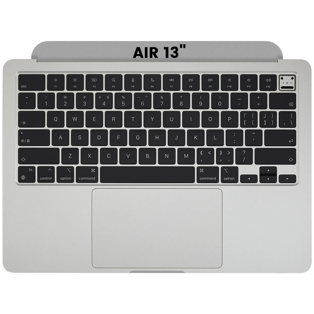 Topcase (Akku+Tastatur) MacBook Air 13" A3113 US-Engl. Silber OEM A