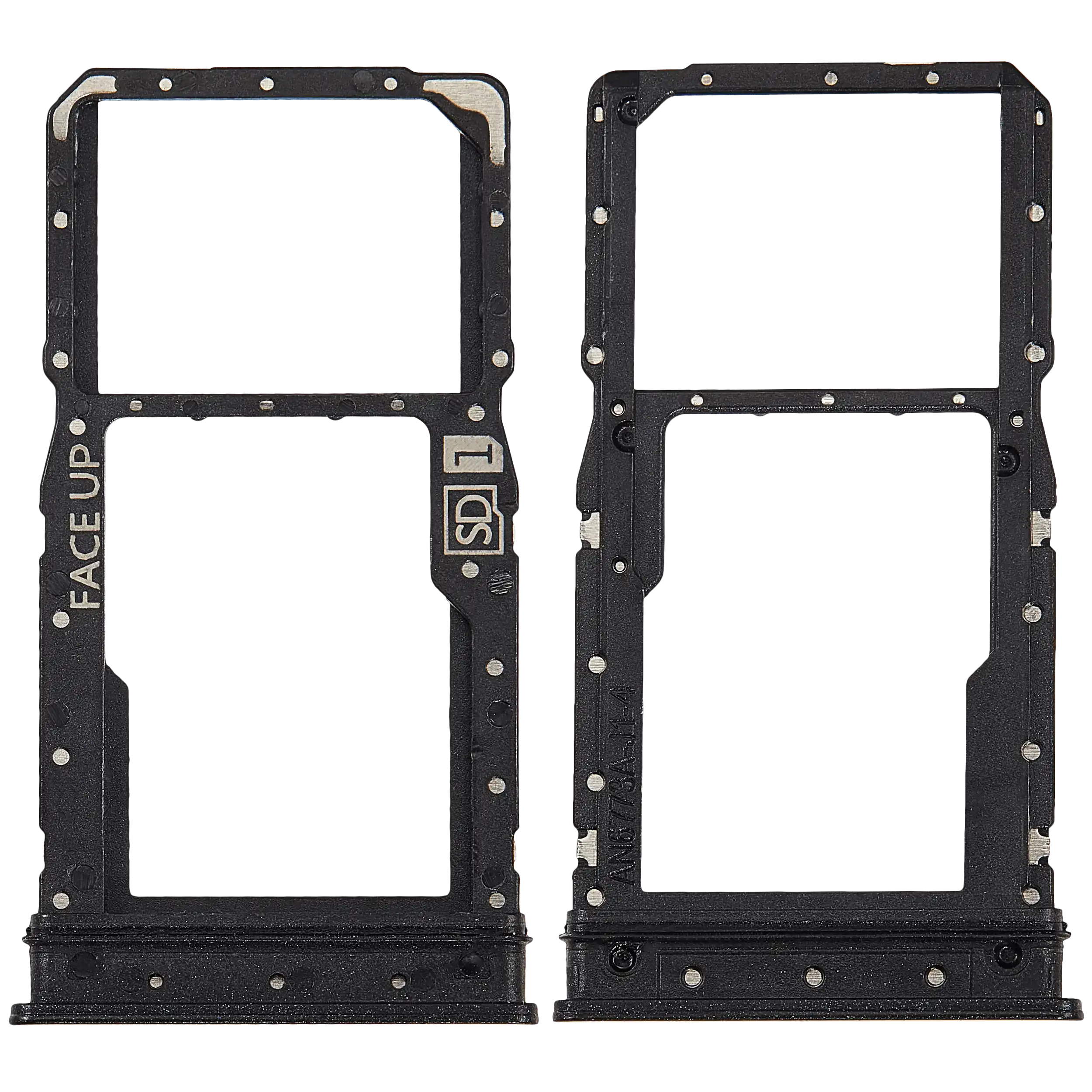 SIM Card Tray für Motorola Moto G Power 5G (XT2415 / 2024) (Premium) (Midnight Blau)