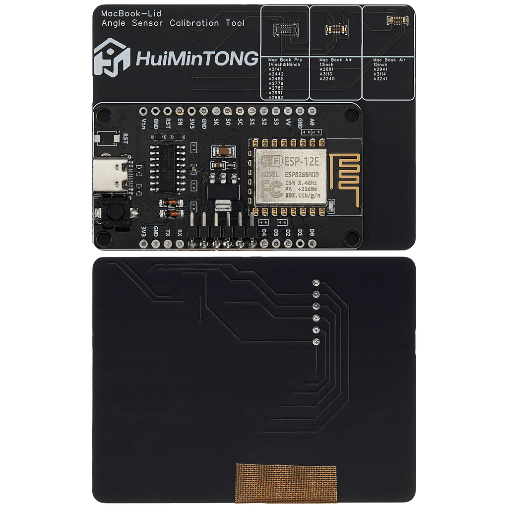 Lid Angle Sensor Calibration Tool for MacBook