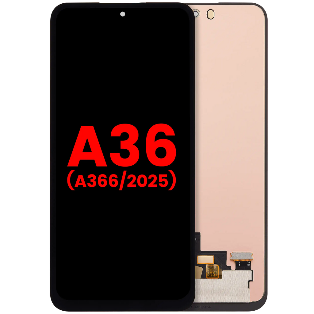 OLED-Display ohne Rahmen für Samsung Galaxy A36 5G (A366 / 2025) (Aftermarket Plus) (Alle Farben)