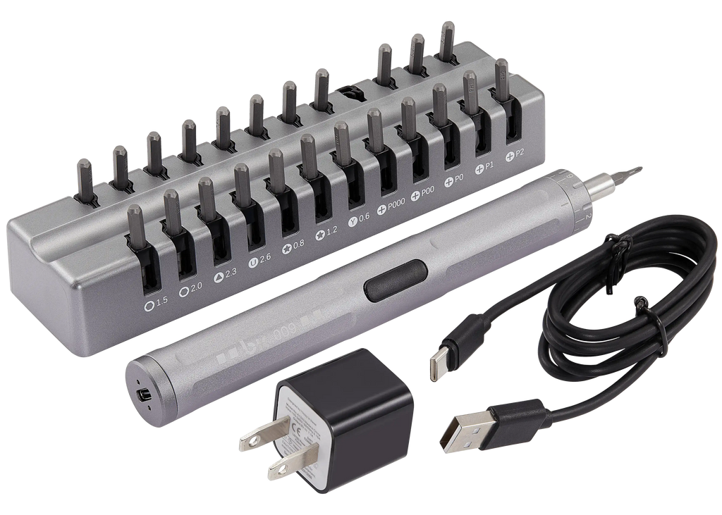 TBK-009 24-in-1 Präzisions-Drehmoment-Mini-Elektroschrauber mit Auto-Bremse