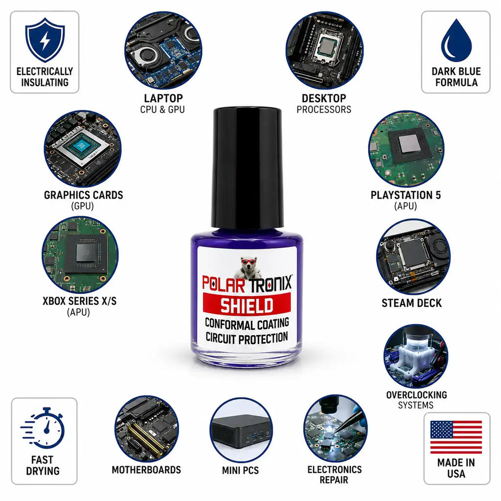 Liquid Metal Shield 5ml LM Shield Conformal Coating - Platinum Protection (PolarTronix)