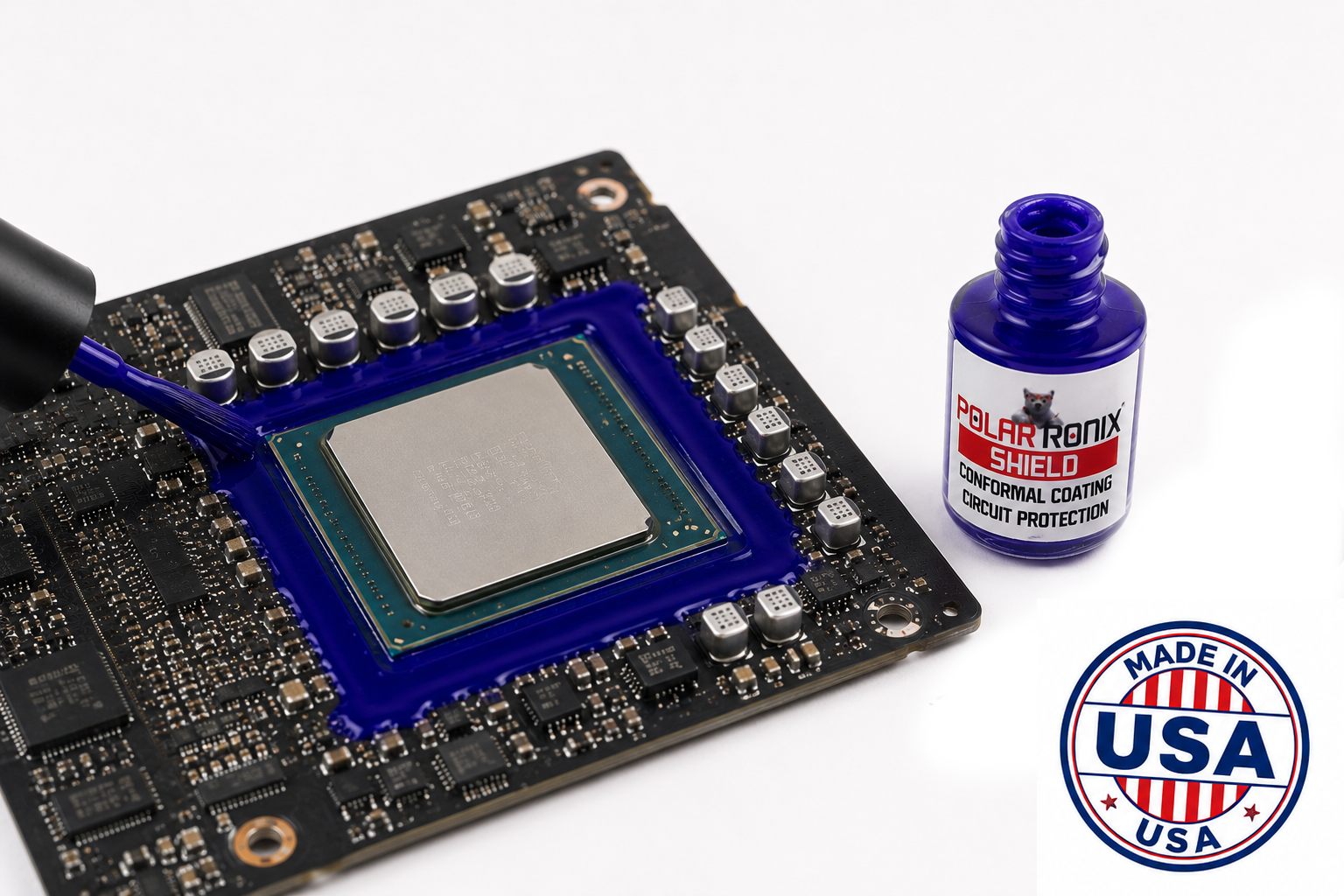 Liquid Metal Shield 5ml LM Shield Conformal Coating - Platinum Protection (PolarTronix)